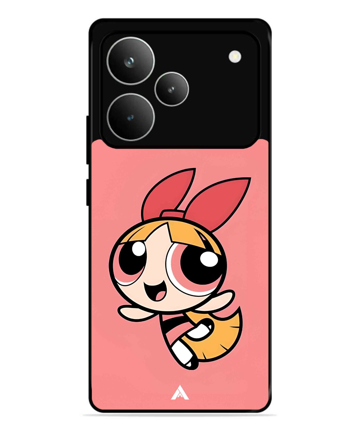 Powerpuff Girls Blossom Metal Back Cover Phone Case for Realme P4 Pro