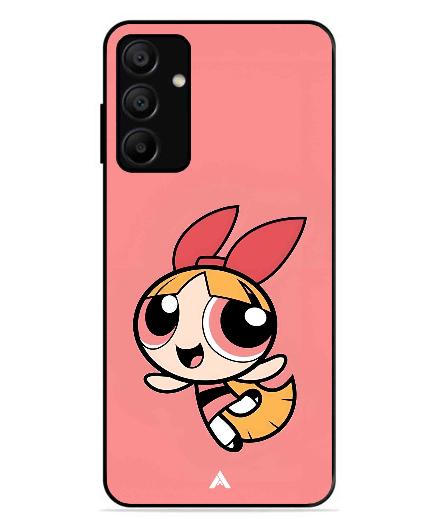 Powerpuff Girls Blossom Metal Back Cover Phone Case for Samsung Galaxy A15 5G