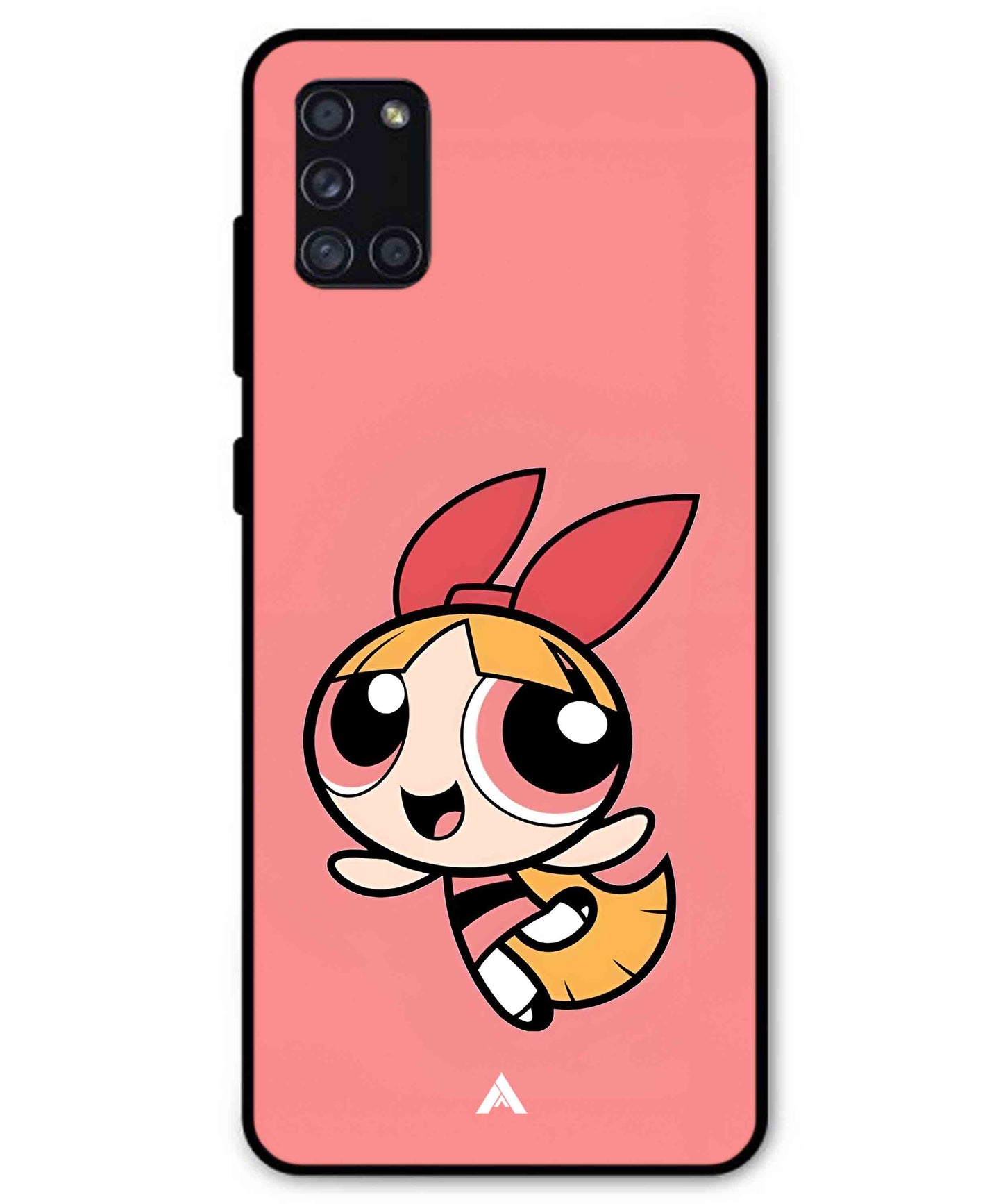 Powerpuff Girls Blossom Metal Back Cover Phone Case for Samsung Galaxy A31