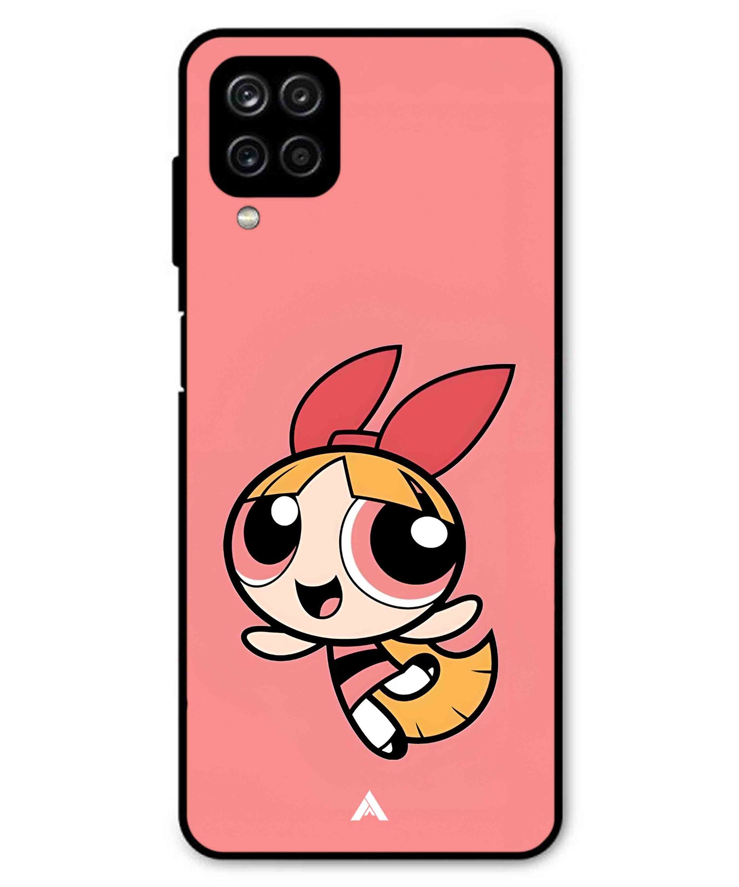 Powerpuff Girls Blossom Metal Back Cover Phone Case for Samsung Galaxy F22