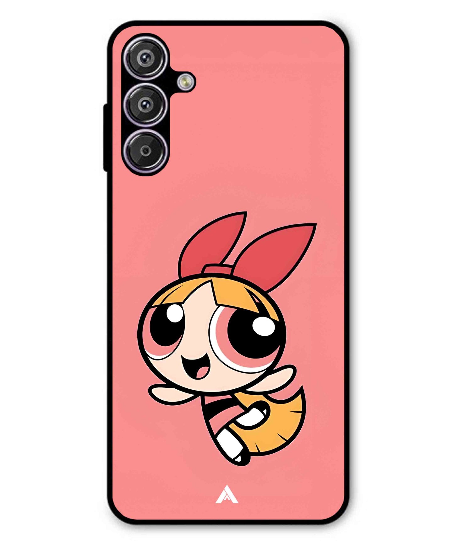 Powerpuff Girls Blossom Metal Back Cover Phone Case for Samsung Galaxy M16
