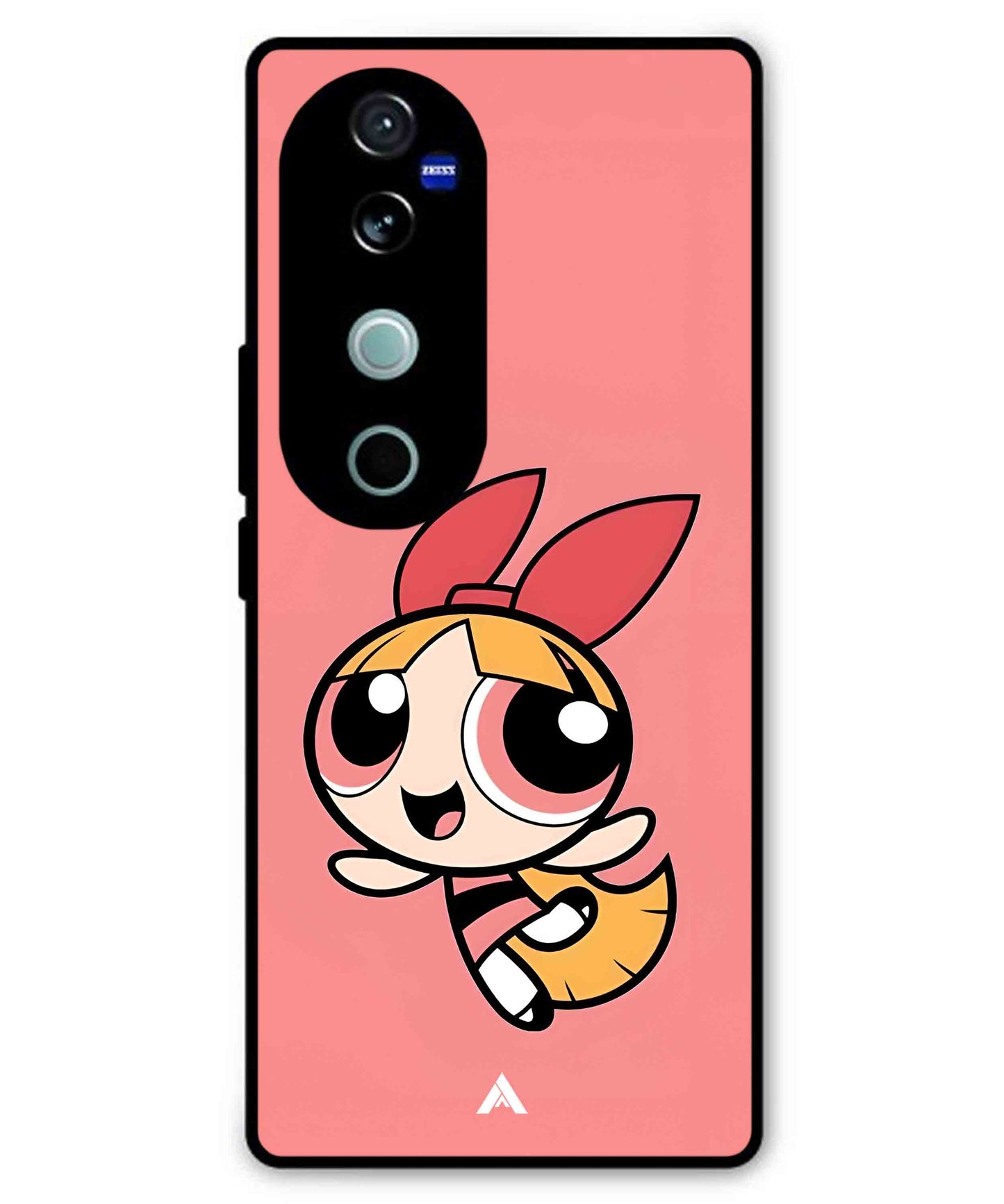 Powerpuff Girls Blossom Metal Back Cover Phone Case for Vivo T3 Ultra