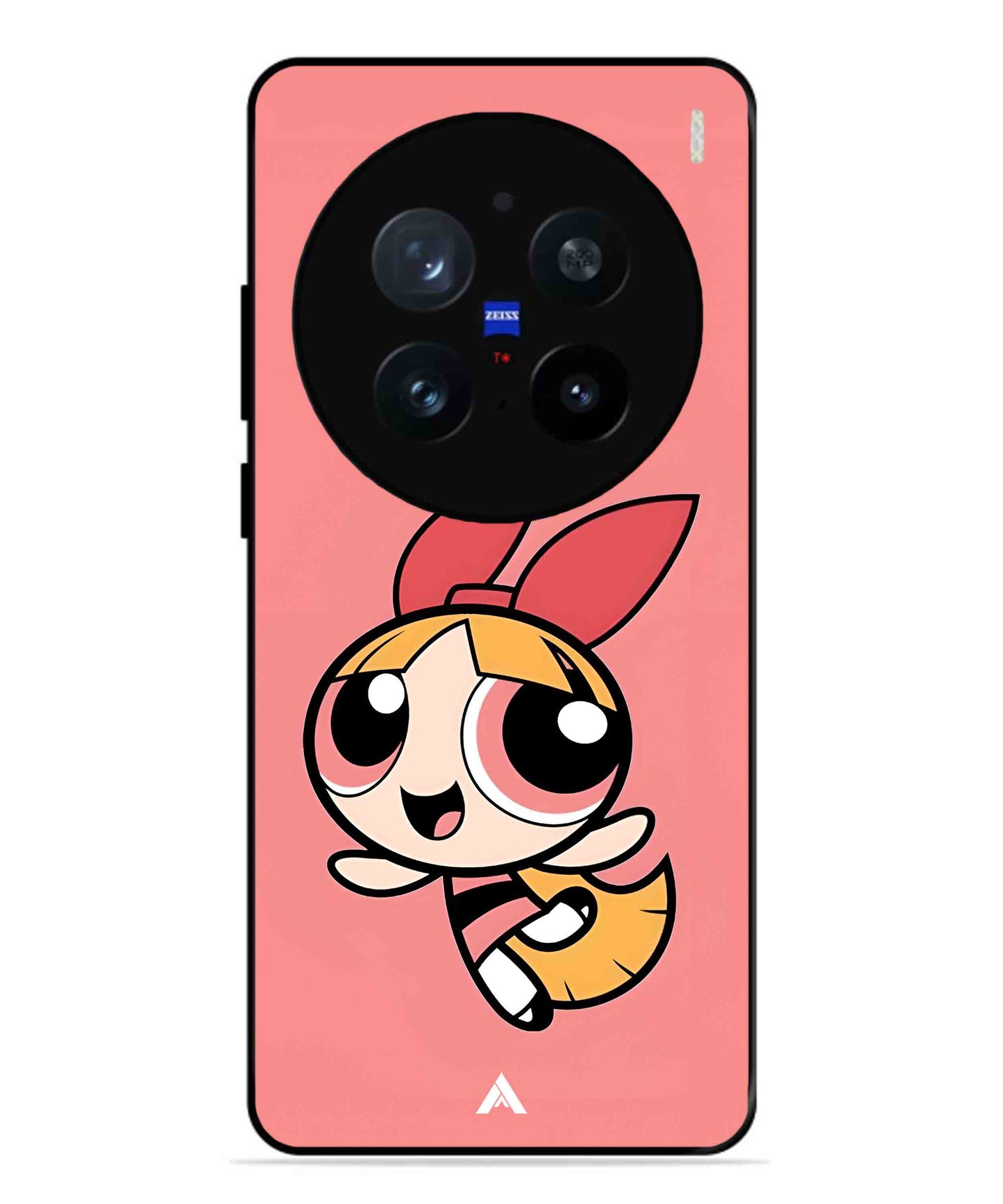 Powerpuff Girls Blossom Metal Back Cover Phone Case for Vivo X200 Pro