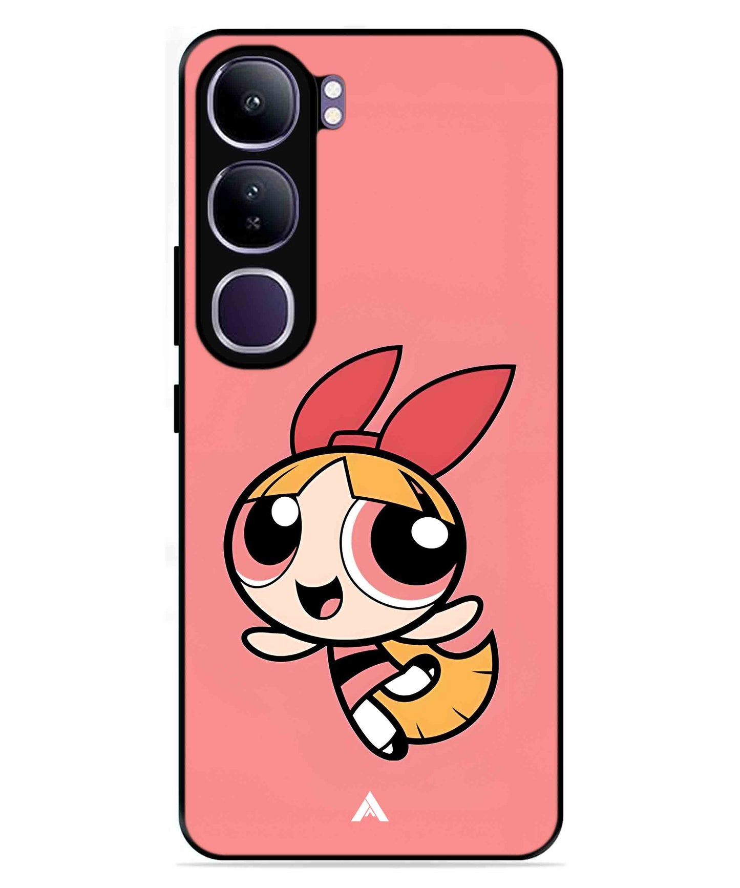 Powerpuff Girls Blossom Metal Back Cover Phone Case for Vivo Y300