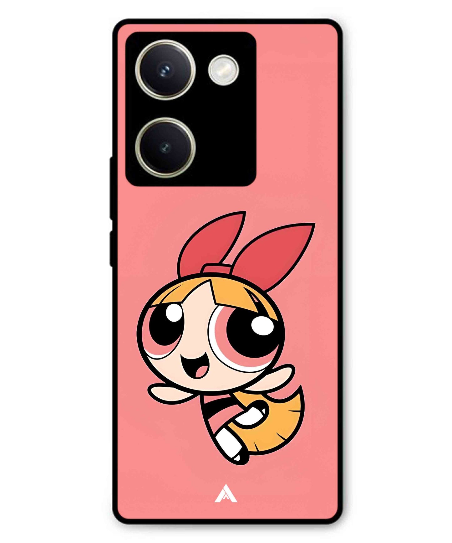 Powerpuff Girls Blossom Metal Back Cover Phone Case for Vivo Y300 Plus