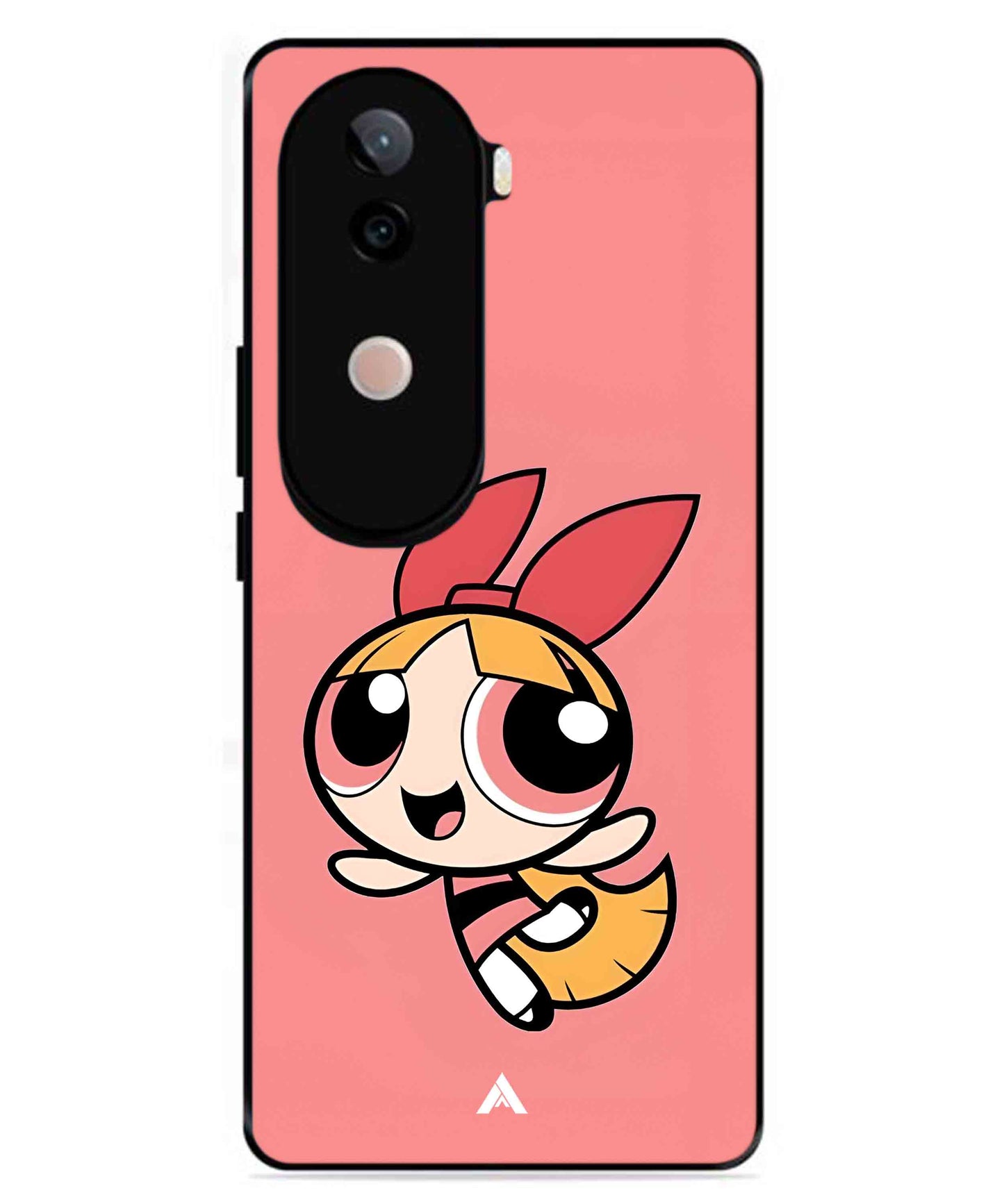 Powerpuff Girls Blossom Metal Back Cover Phone Case for Vivo v40e