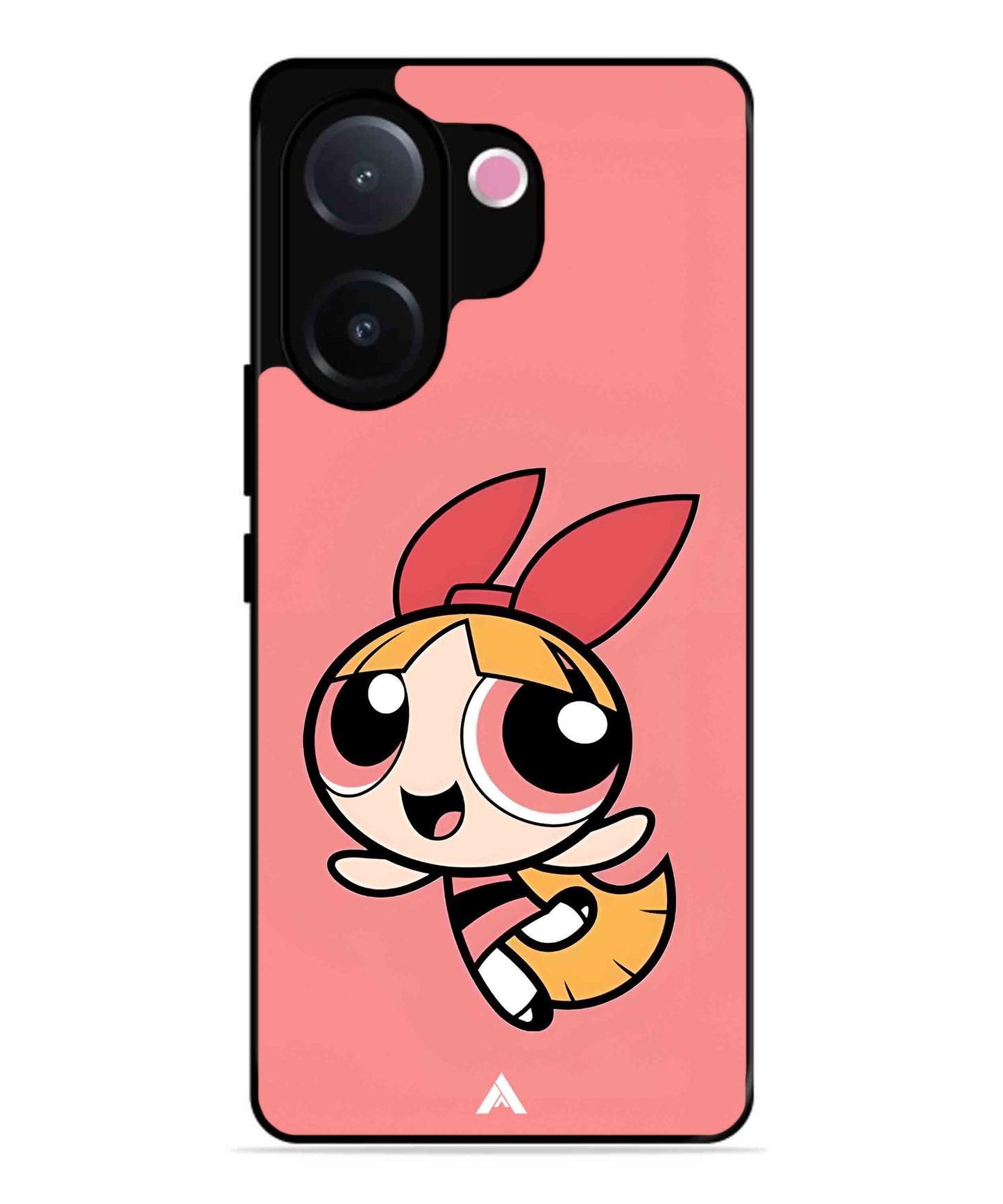 Powerpuff Girls Blossom Metal Back Cover Phone Case for Vivo v60e