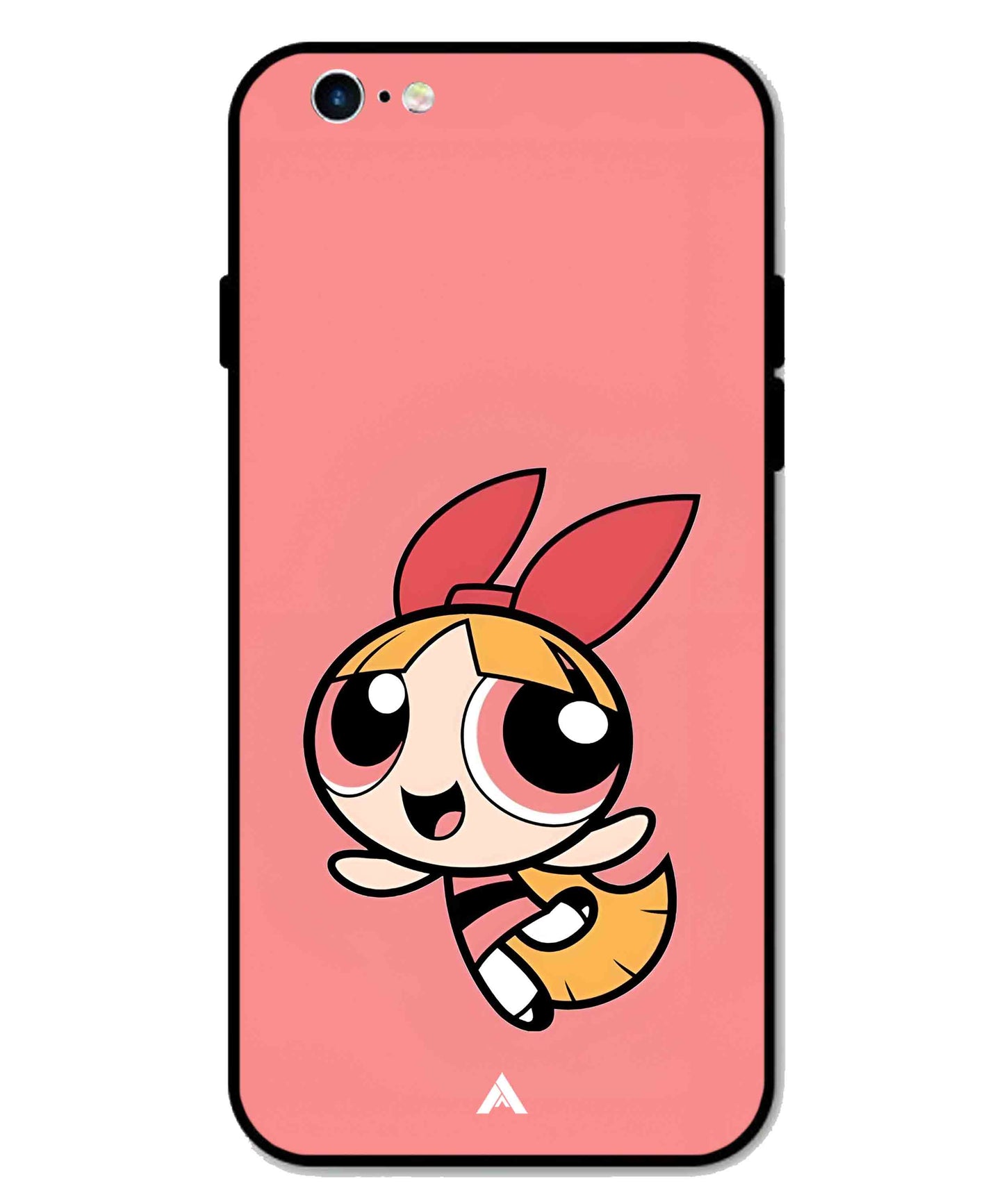 Powerpuff Girls Blossom Metal Back Cover Phone Case for iPhone 6