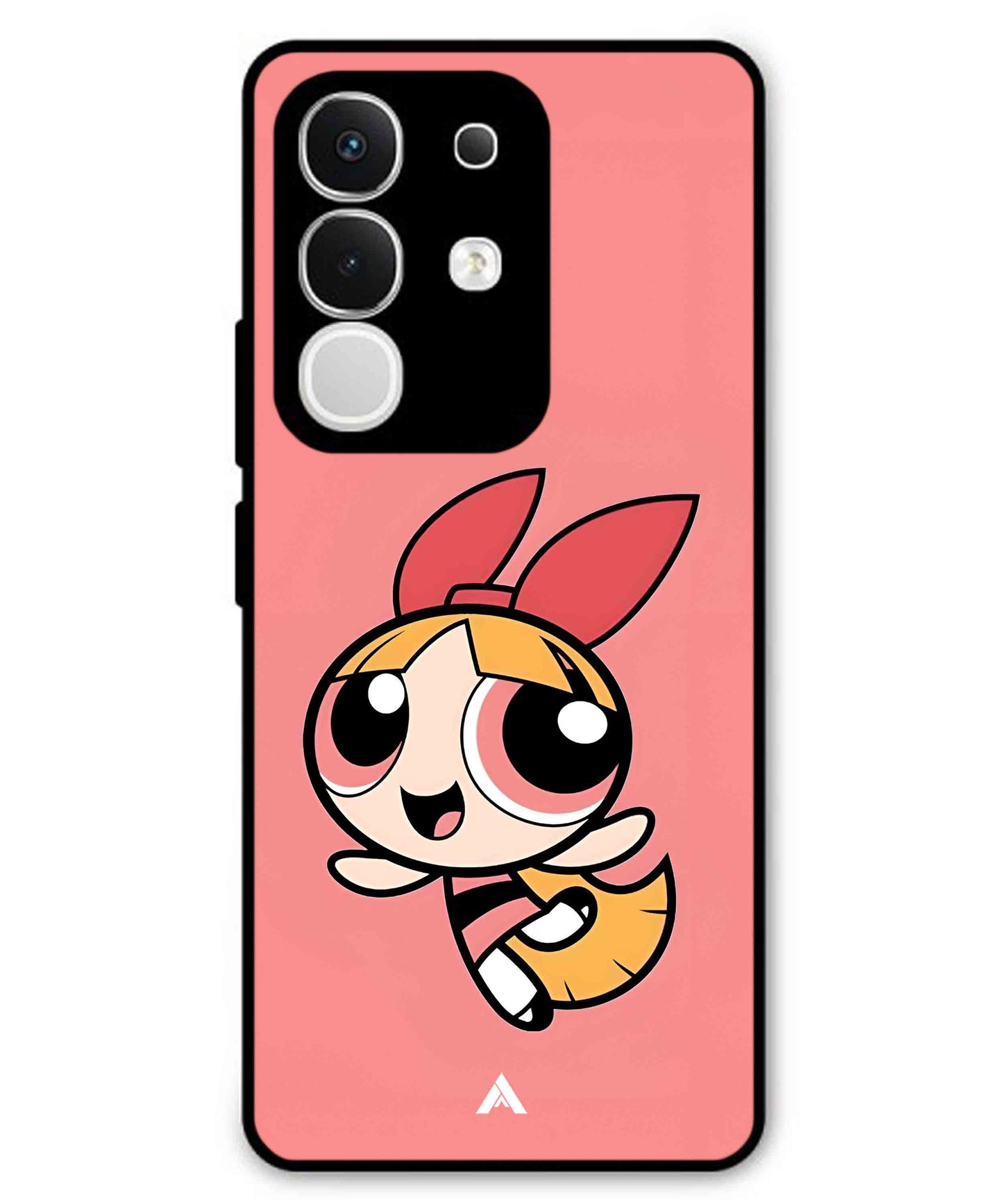 Powerpuff Girls Blossom Metal Back Cover Phone Case for iQOO Z10x