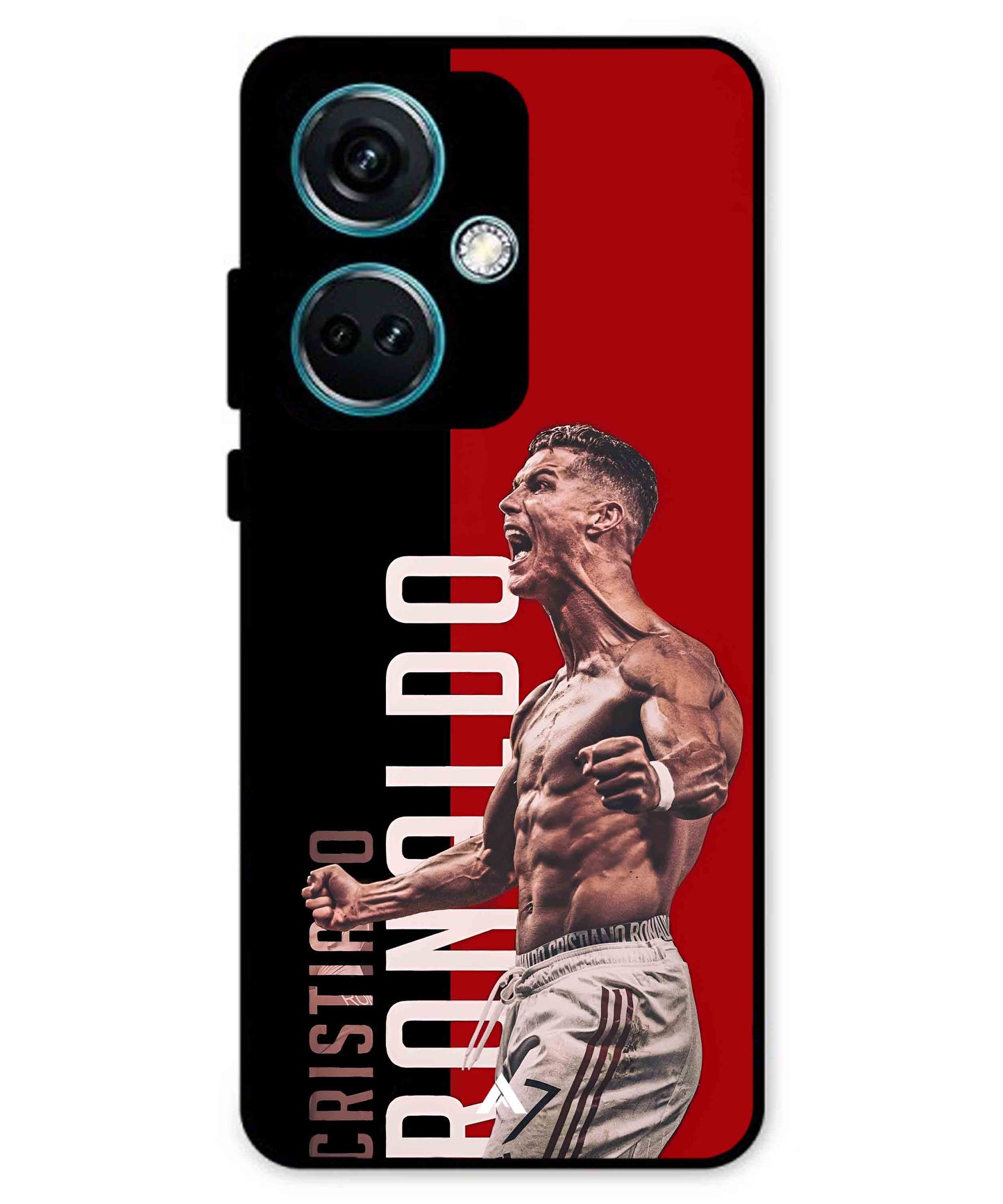 Ronaldo 01 Football Aesthetic Metal Back Cover Phone Case for Oneplus Nord CE 3