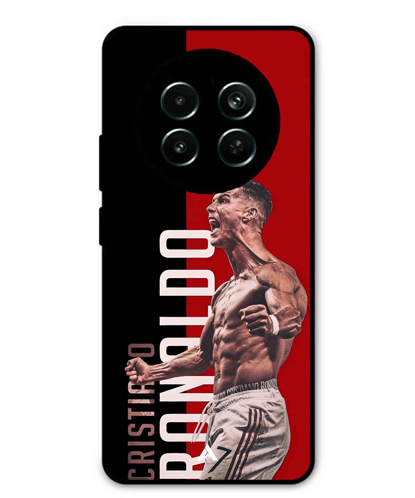Ronaldo 01 Football Aesthetic Metal Back Cover Phone Case for Realme Narzo 70X