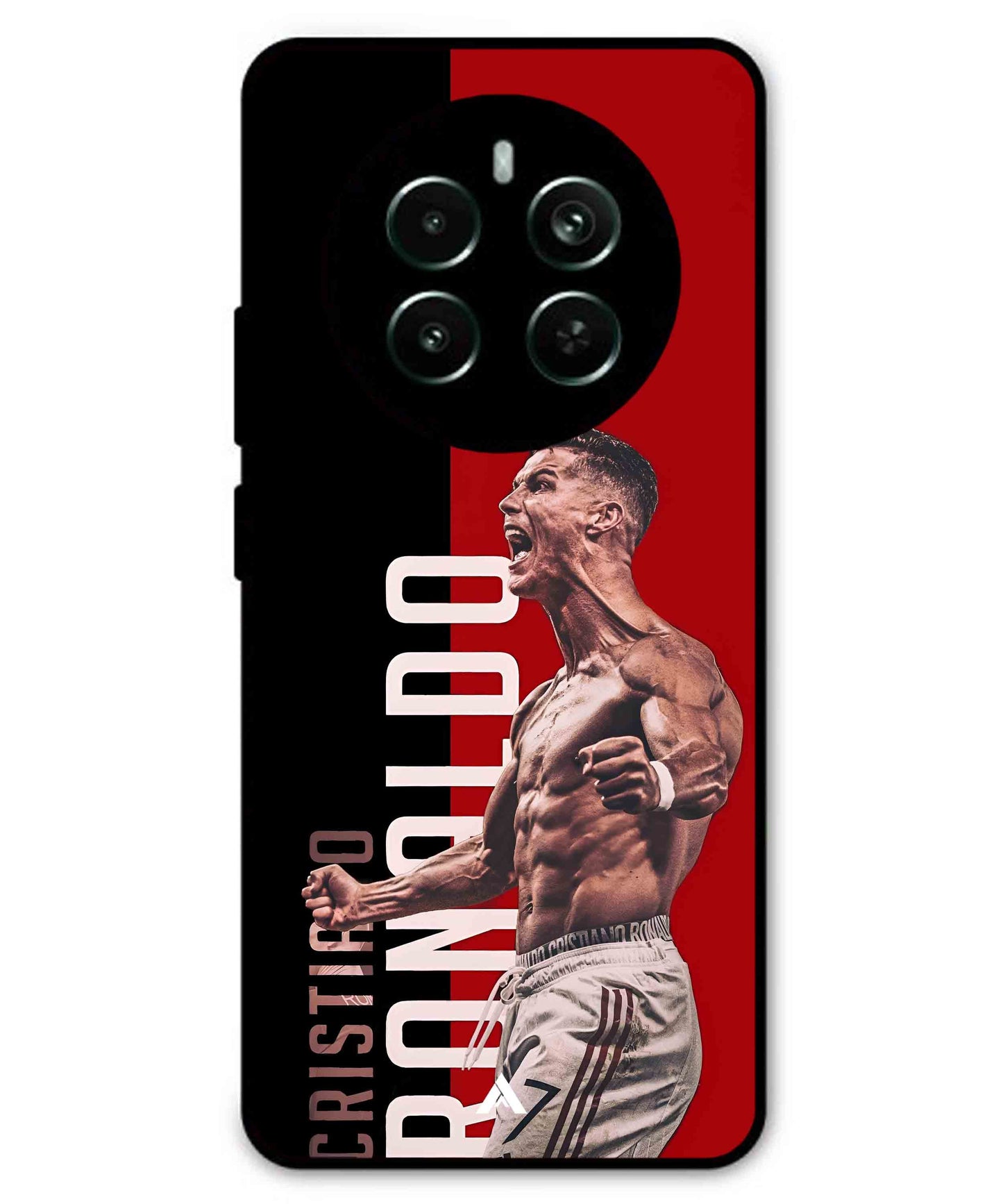 Ronaldo 01 Football Aesthetic Metal Back Cover Phone Case for Realme P1