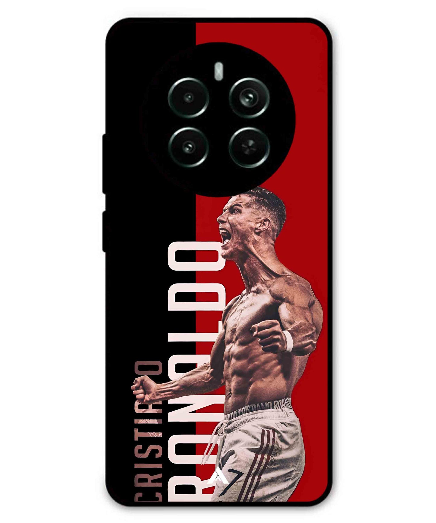 Ronaldo 01 Football Aesthetic Metal Back Cover Phone Case for Realme P1 Pro