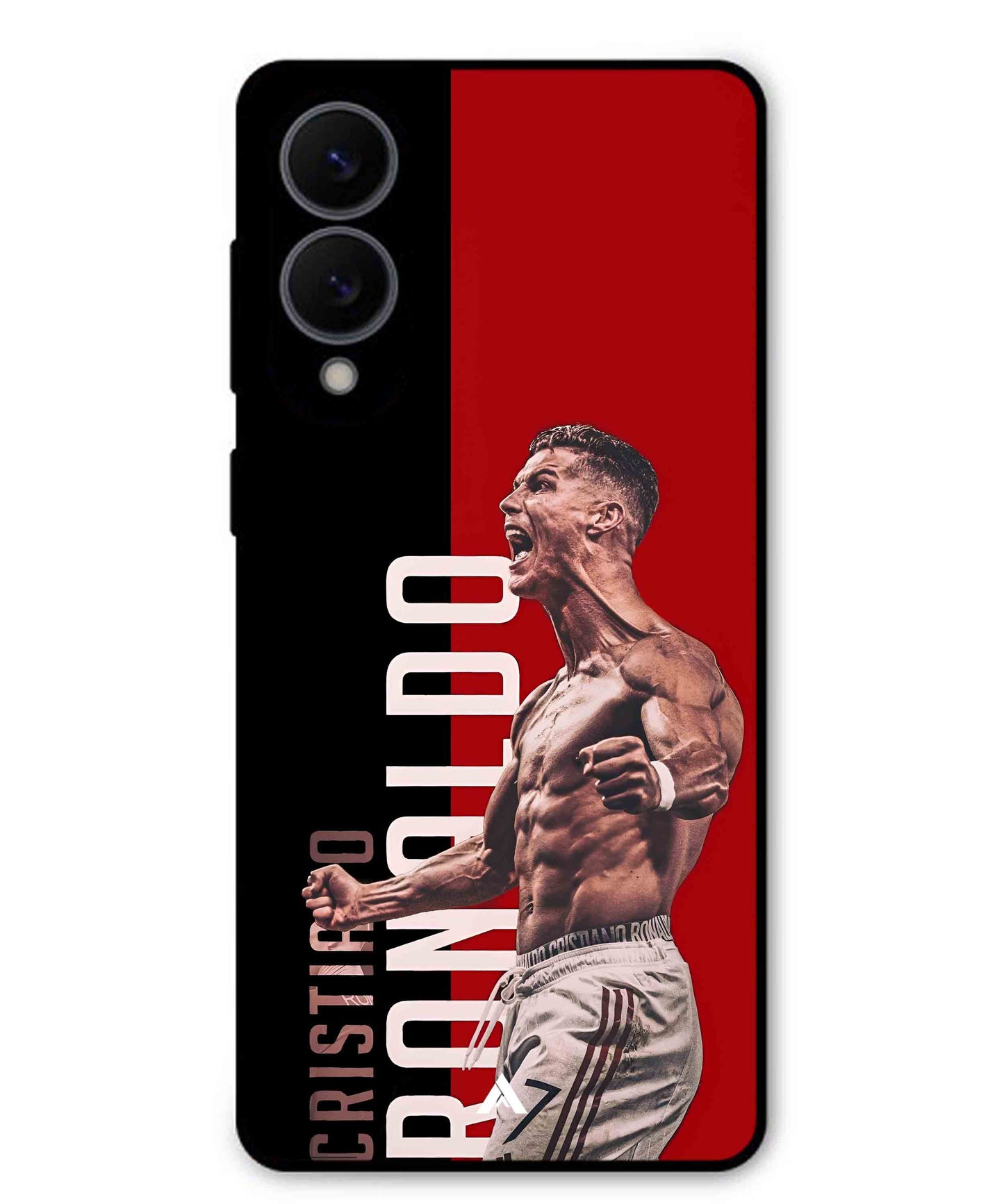 Ronaldo 01 Football Aesthetic Metal Back Cover Phone Case for Samsung Galaxy S25 Edge