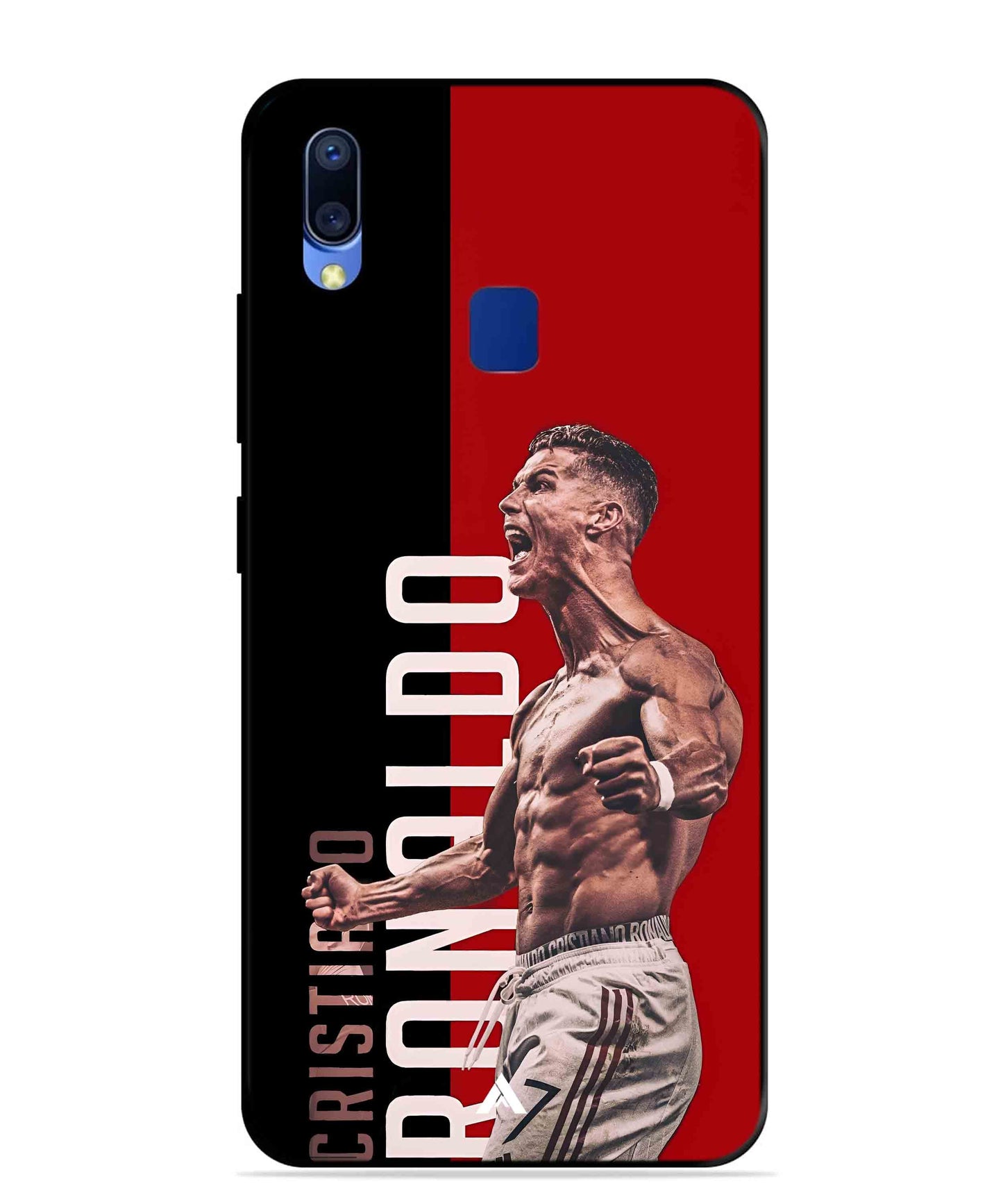 Ronaldo 01 Football Aesthetic Metal Back Cover Phone Case for Vivo Y95