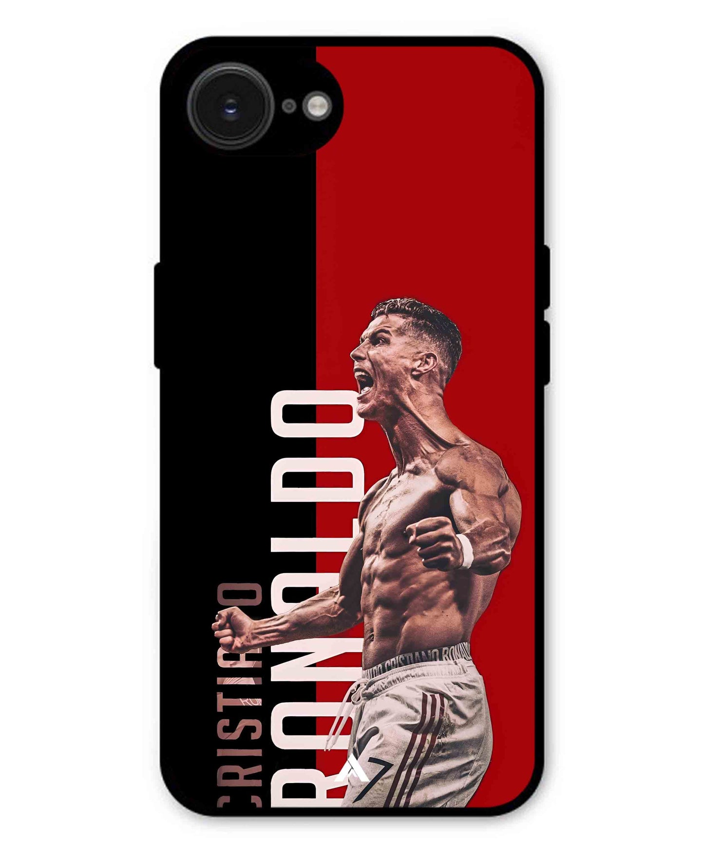 Ronaldo 01 Football Aesthetic Metal Back Cover Phone Case for iPhone 16e