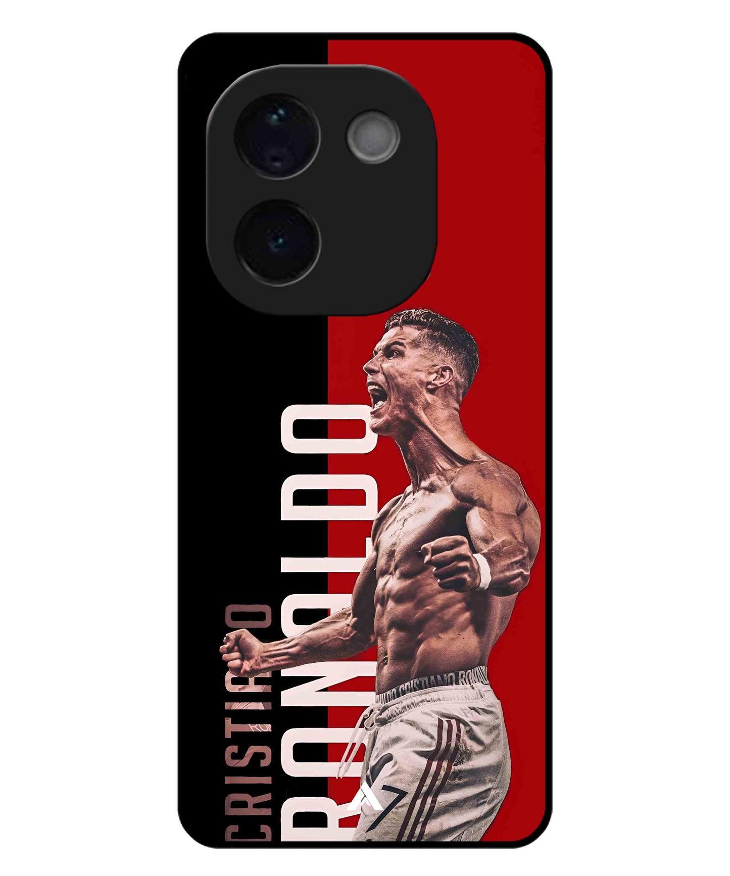 Ronaldo 01 Football Aesthetic Metal Back Cover Phone Case for iQOO Z9s Pro
