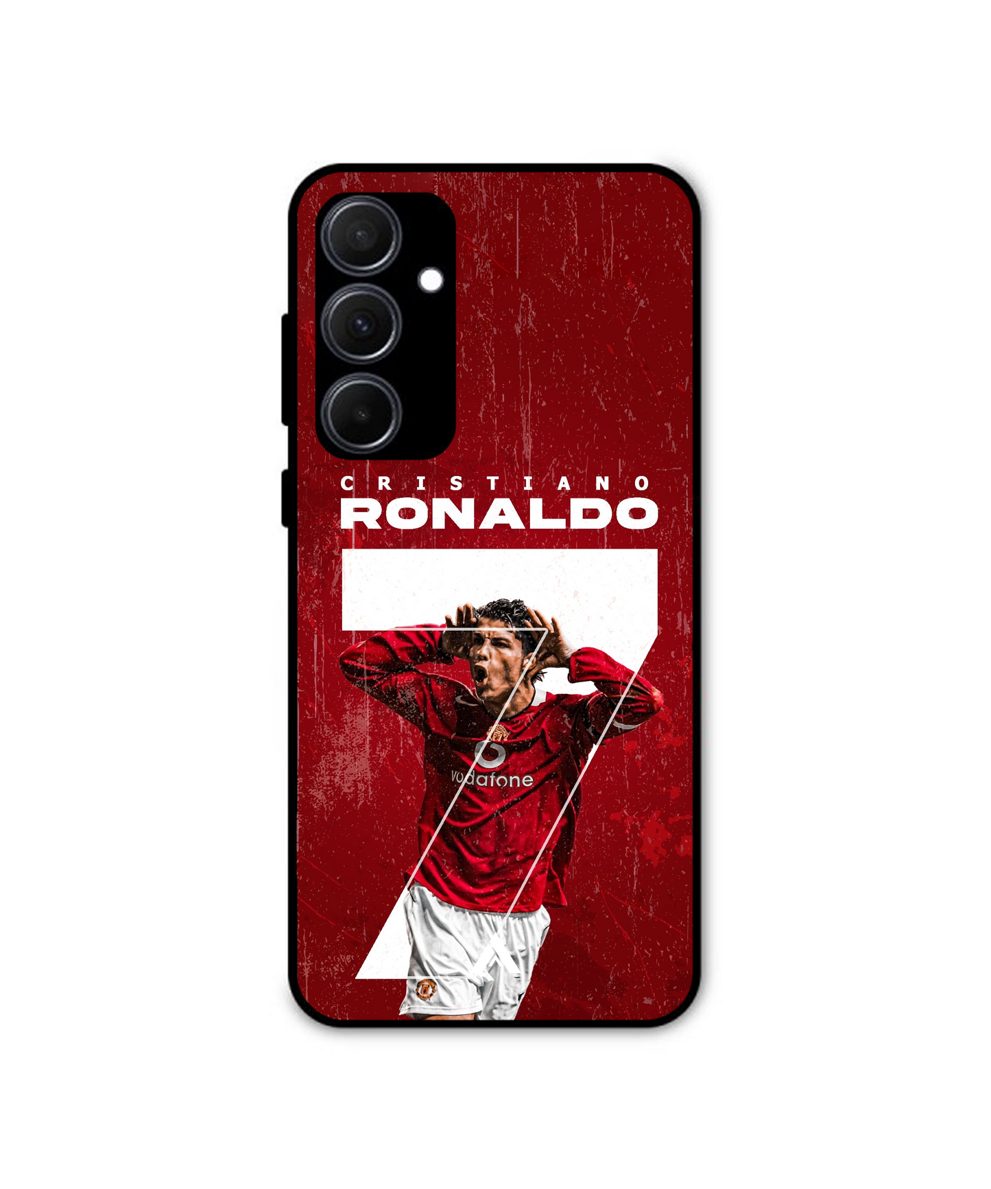 Ronaldo 7 Suiii Football Metal Back Cover & Phone Case