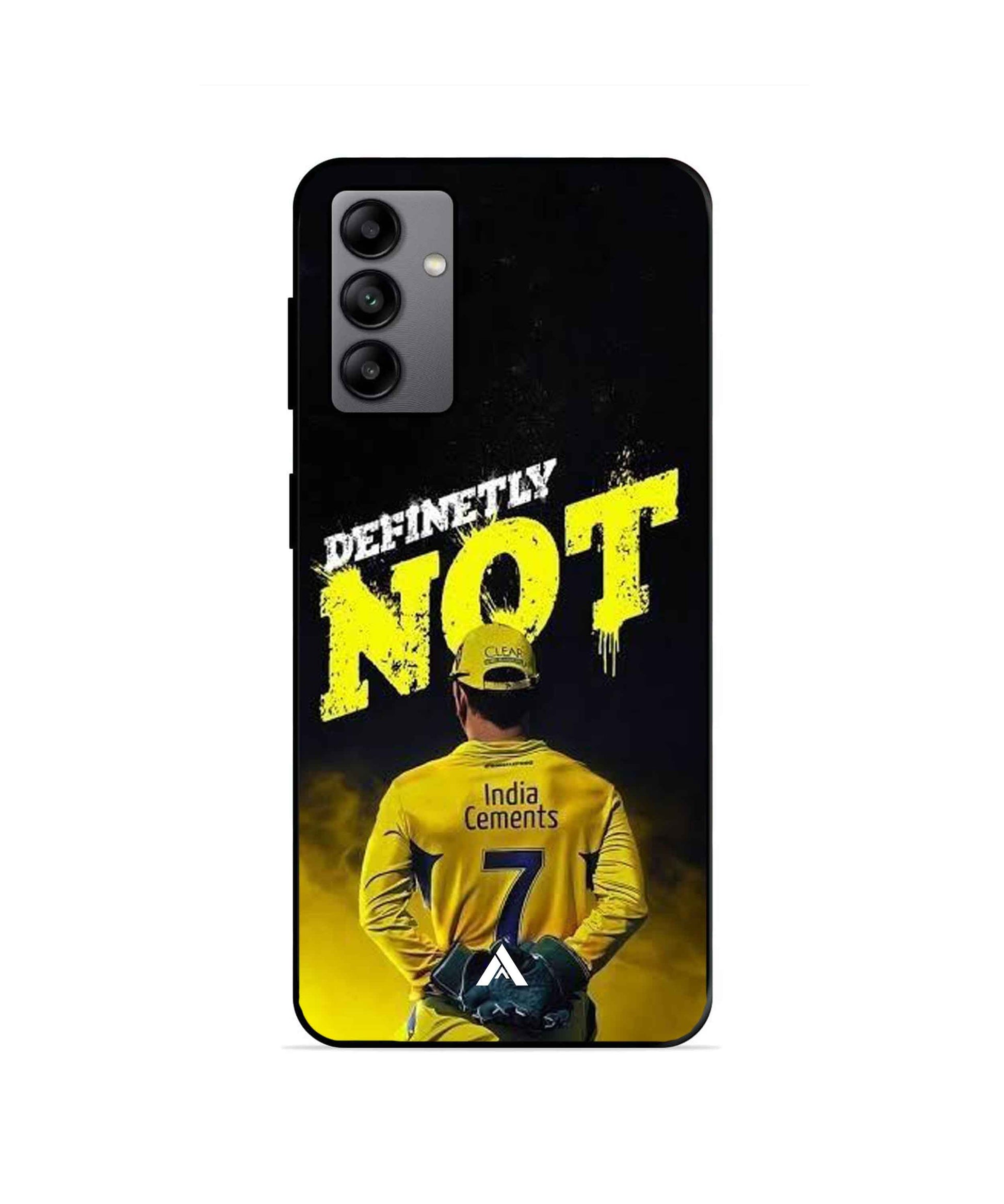 Dhoni CSK IPL Cricket Metal Back Cover & Phone Case - Ascension Store
