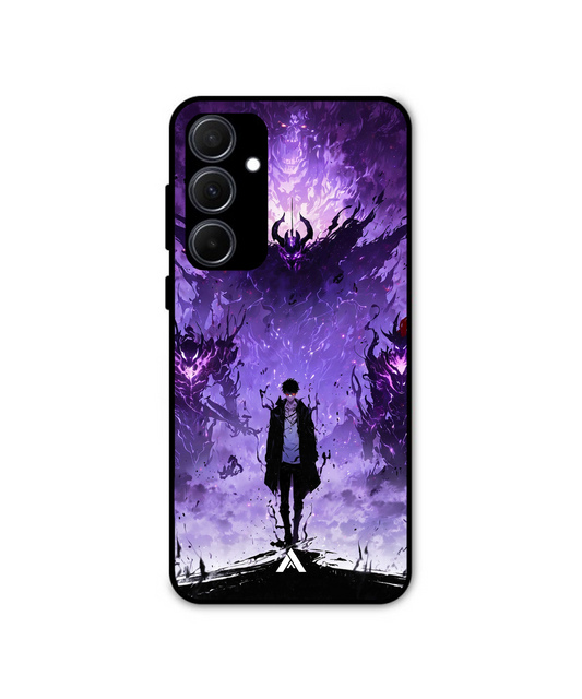 Sung Jin-woo Solo Leveling Metal Back Cover & Phone Case - Ascension Store