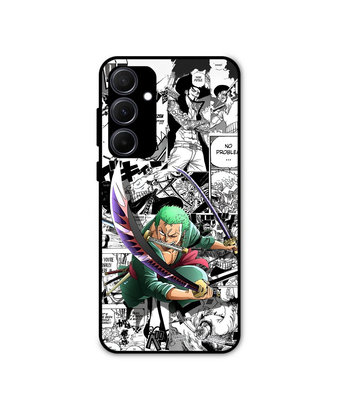 One Piece Zoro 08 Metal Back Cover Phone Case