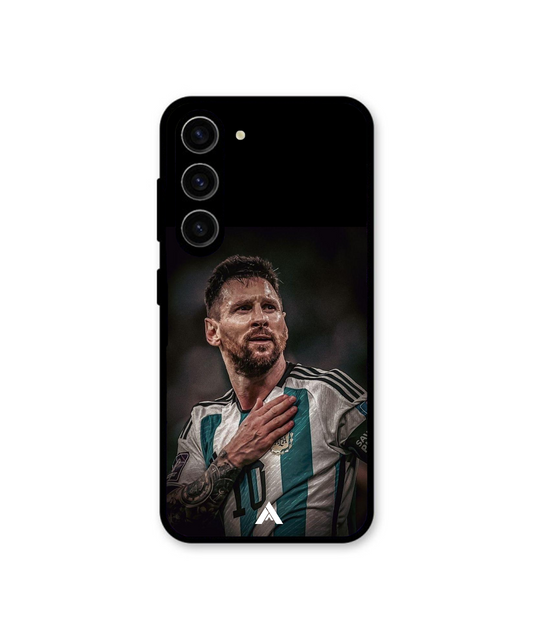 Messi Argentine Football Metal Back Cover & Phone Case - Ascension Store