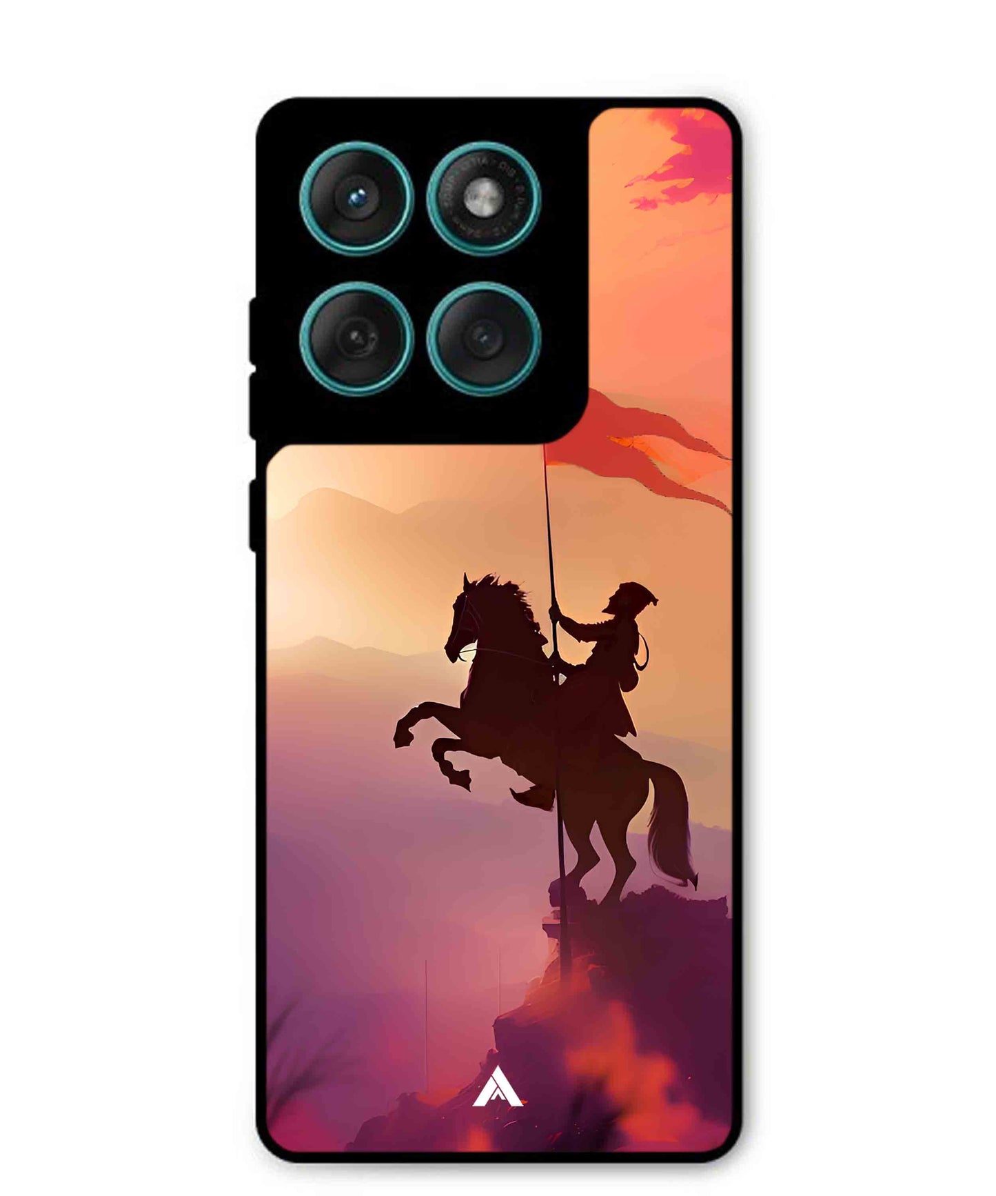 Shivaji Maharaj Metal Back Cover Phone Case for Moto Edge 60 Fusion