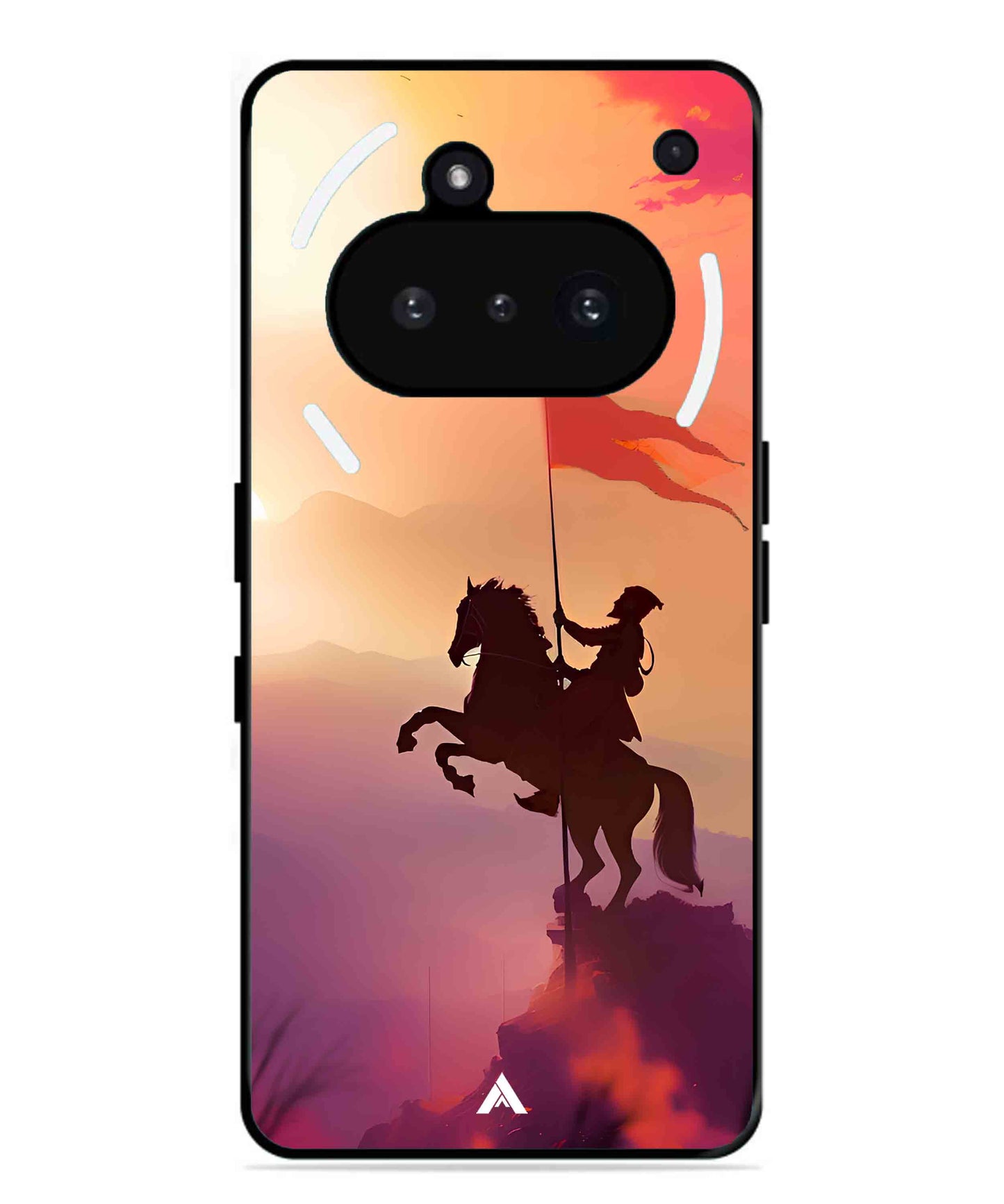 Shivaji Maharaj Metal Back Cover Phone Case for Nothing Phone 3a