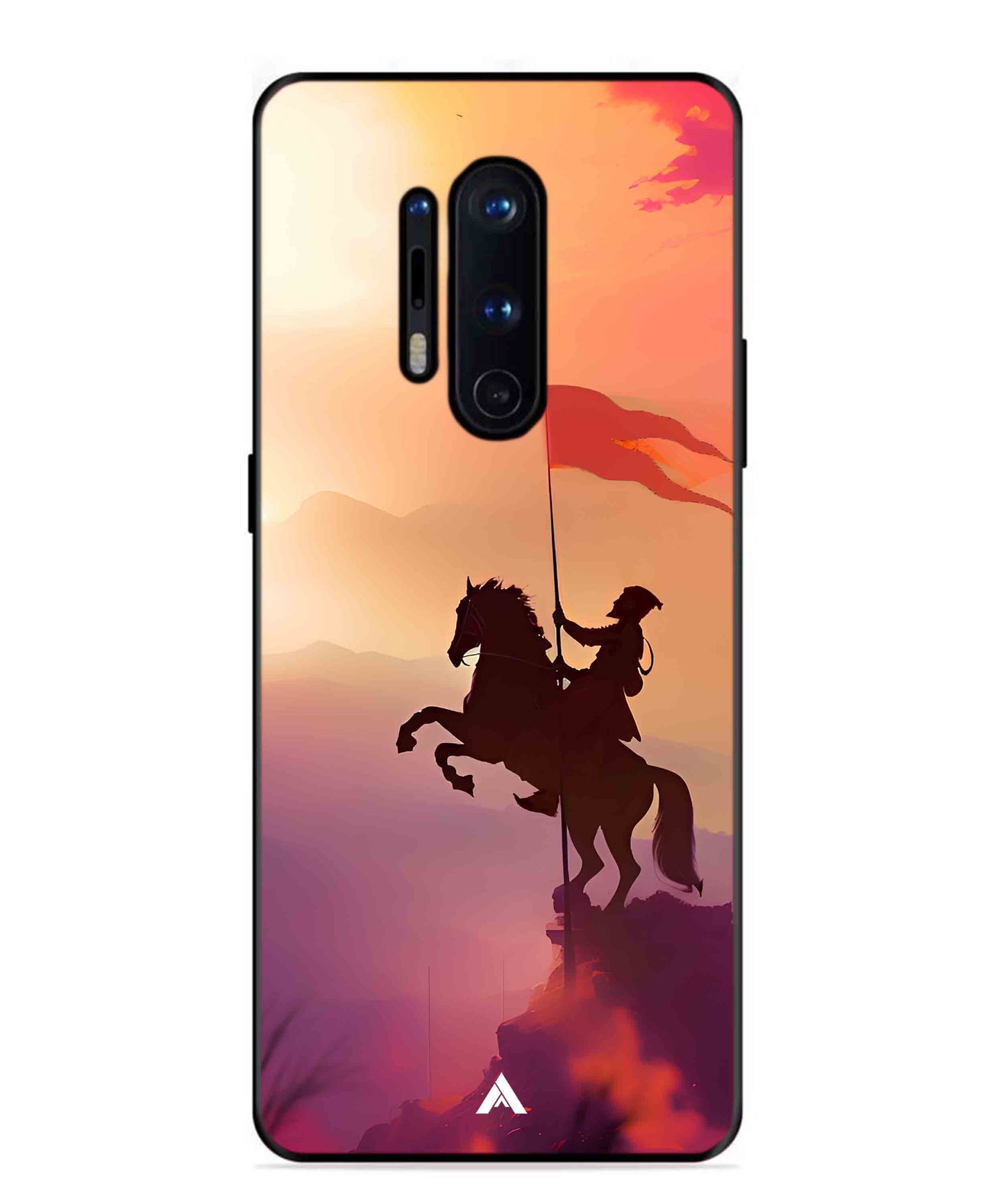 Shivaji Maharaj Metal Back Cover Phone Case for Oneplus 8 Pro