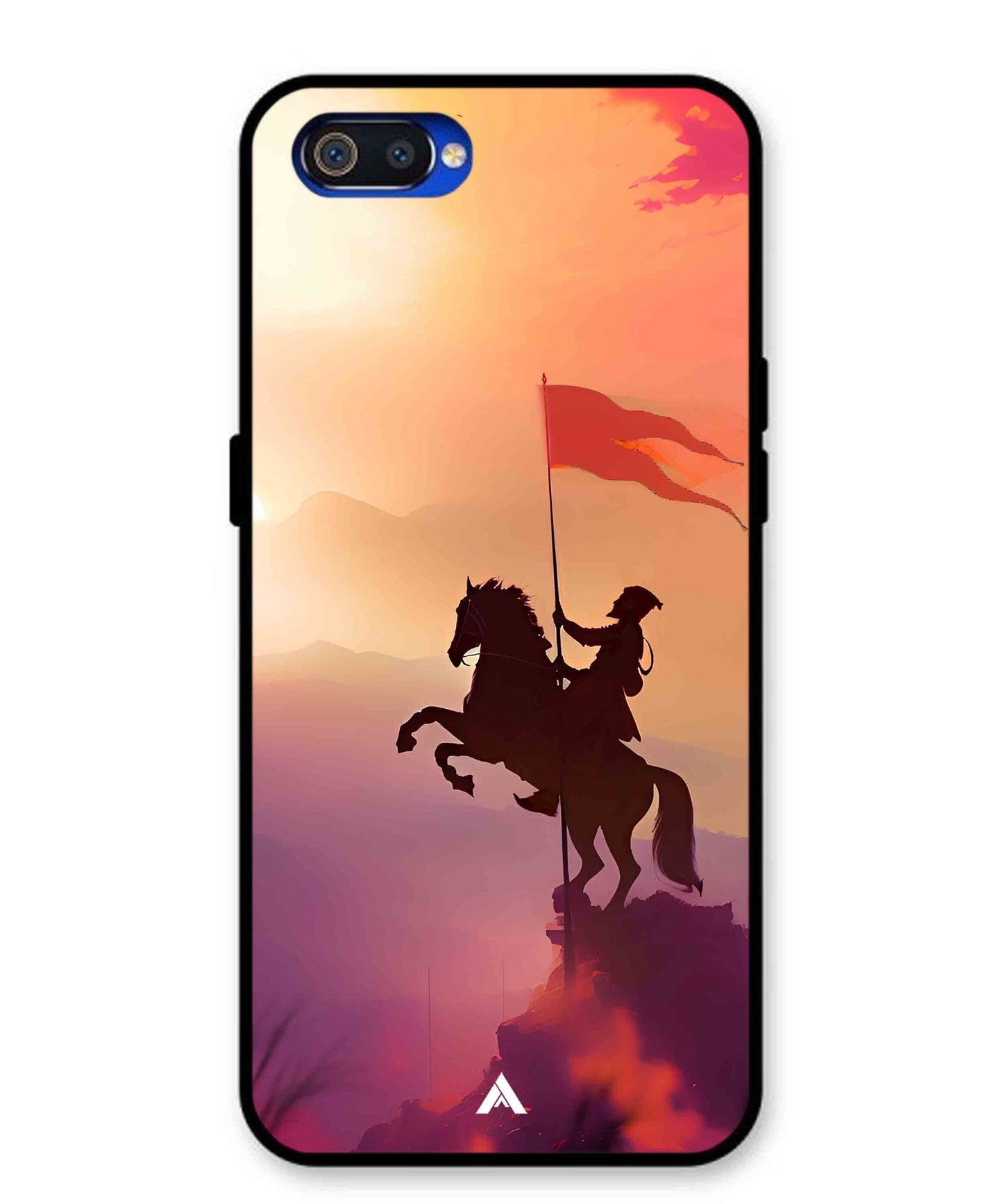 Shivaji Maharaj Metal Back Cover Phone Case for Oppo A1K
