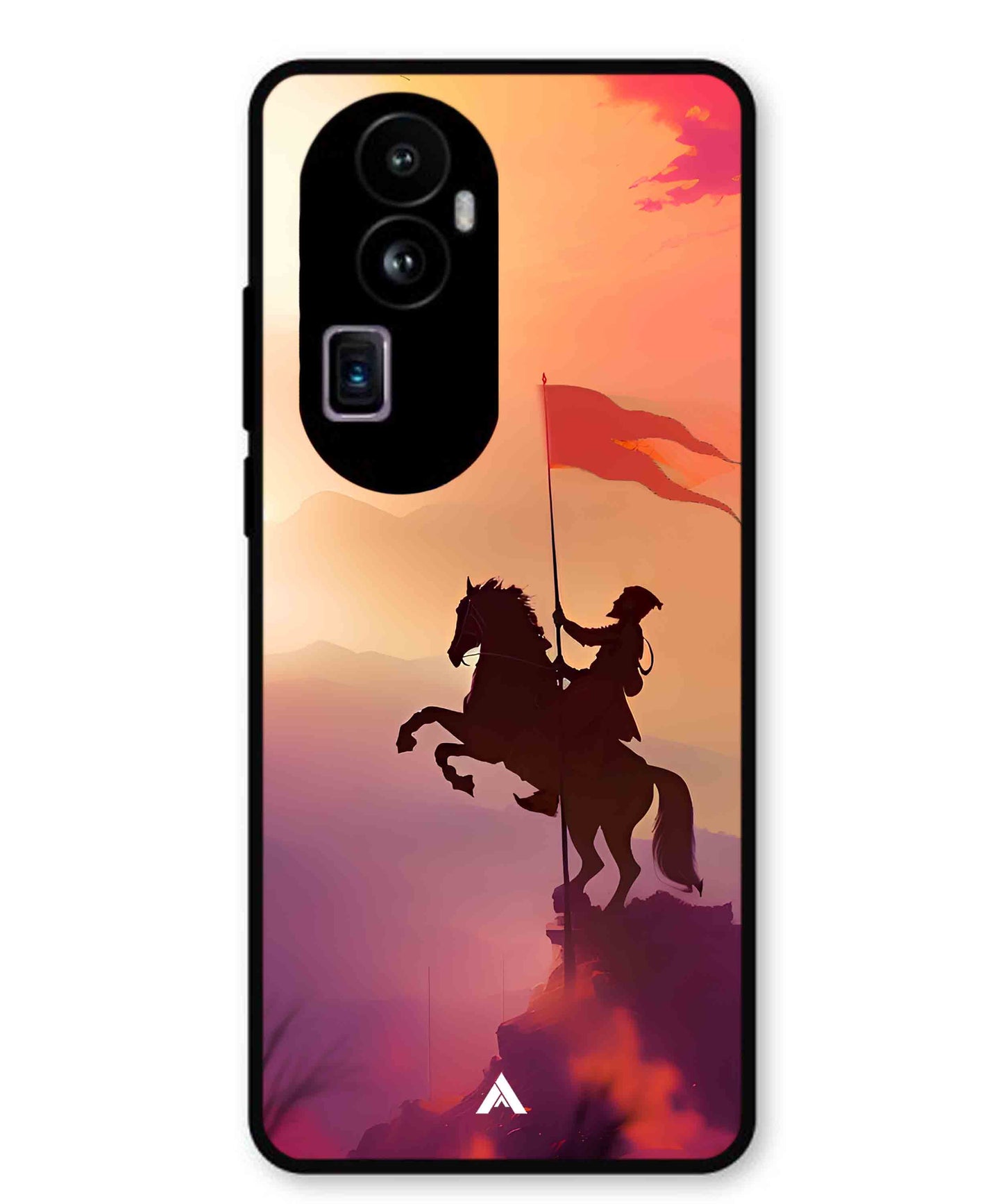Shivaji Maharaj Metal Back Cover Phone Case for Oppo Reno 10 Pro Plus