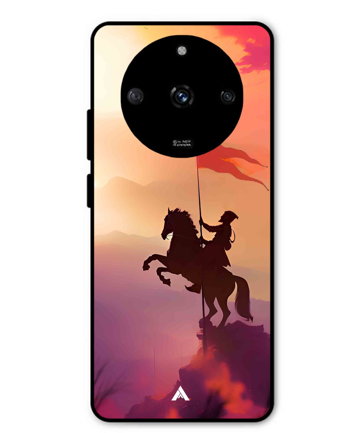 Shivaji Maharaj Metal Back Cover Phone Case for Realme Narzo 60