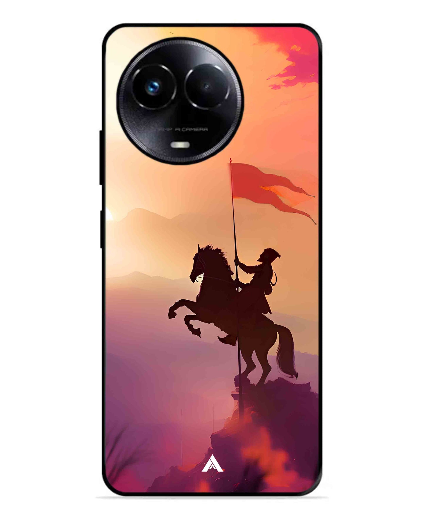 Shivaji Maharaj Metal Back Cover Phone Case for Realme Narzo 60X