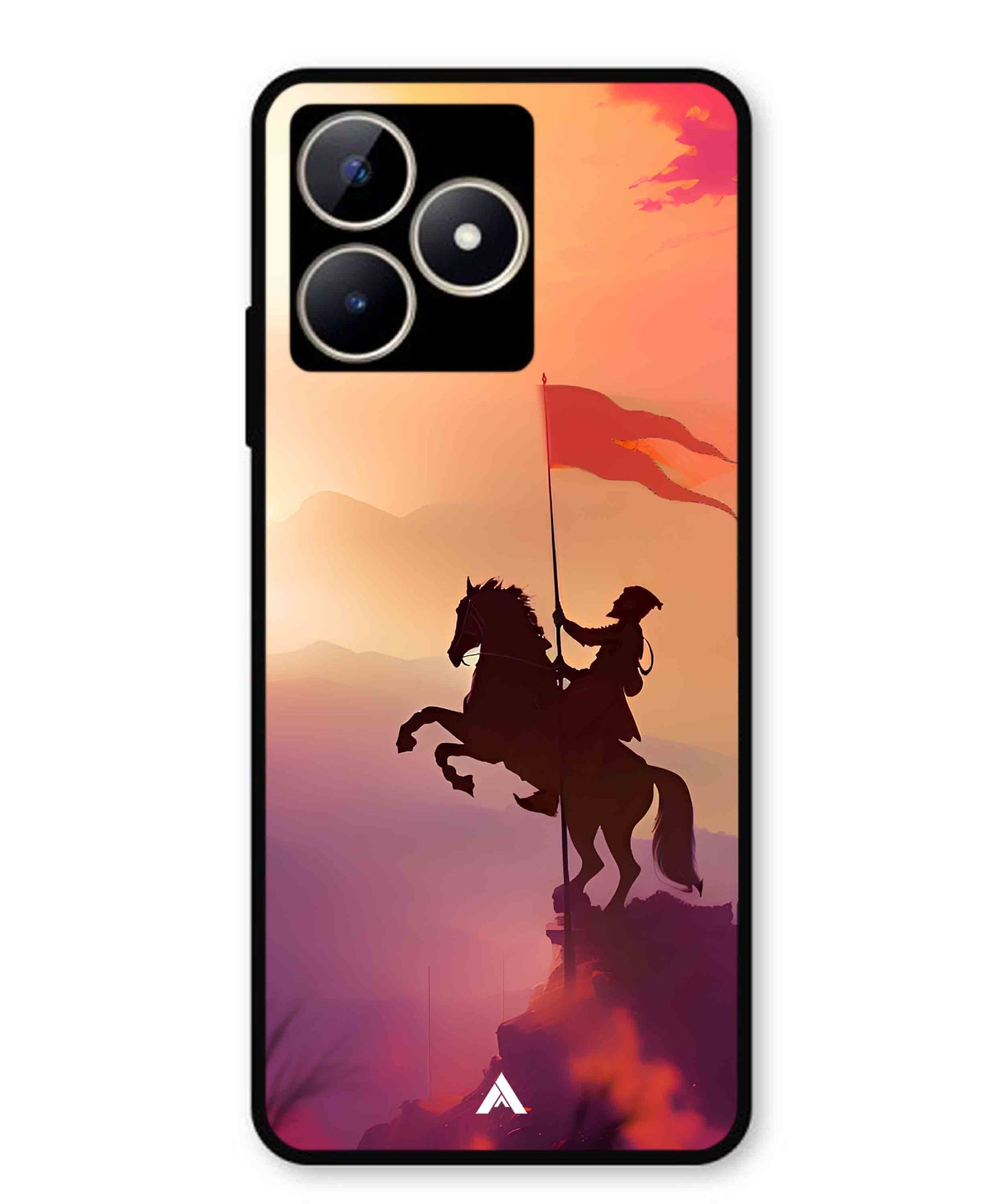 Shivaji Maharaj Metal Back Cover Phone Case for Realme Narzo N53