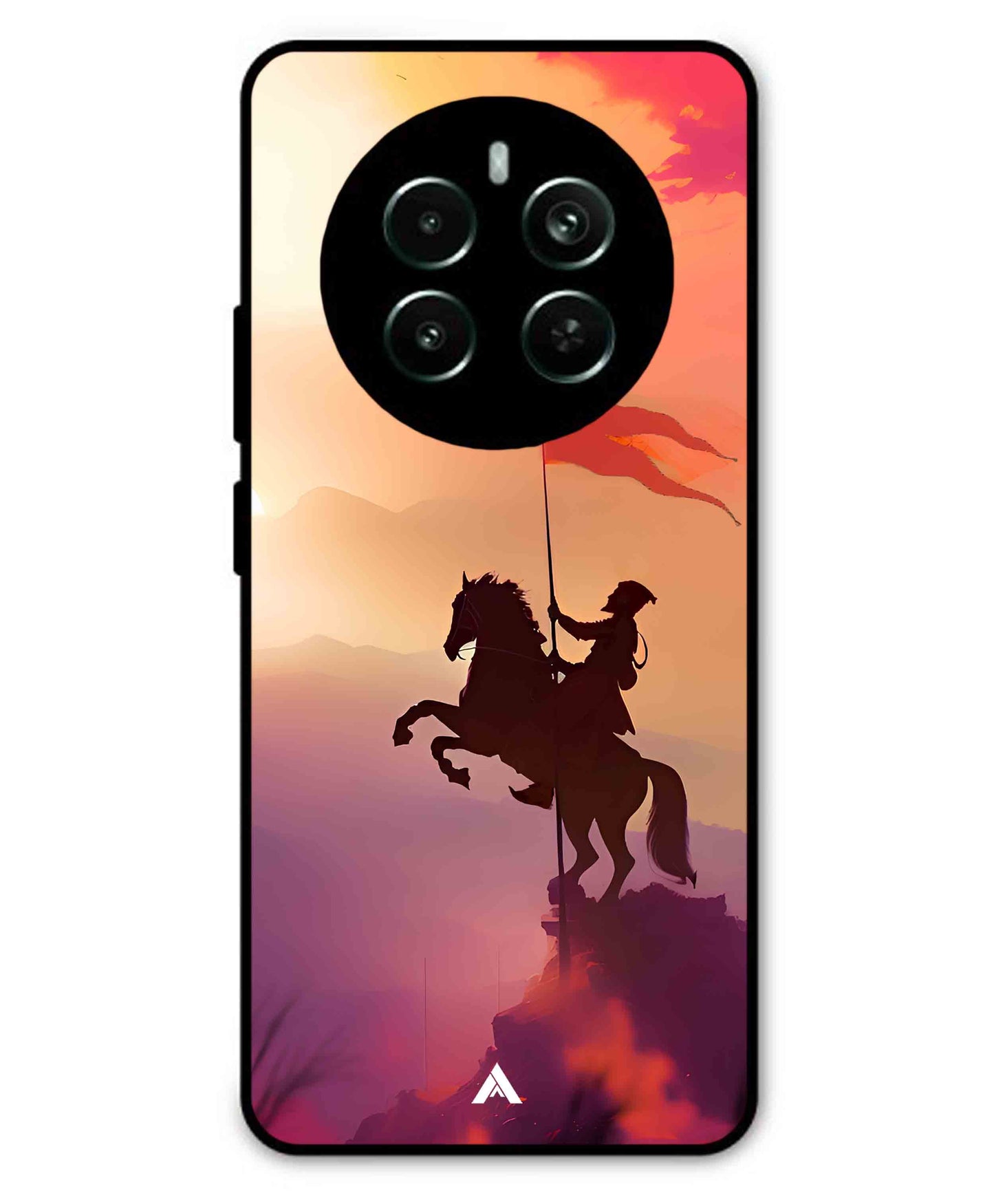 Shivaji Maharaj Metal Back Cover Phone Case for Realme P1 Pro