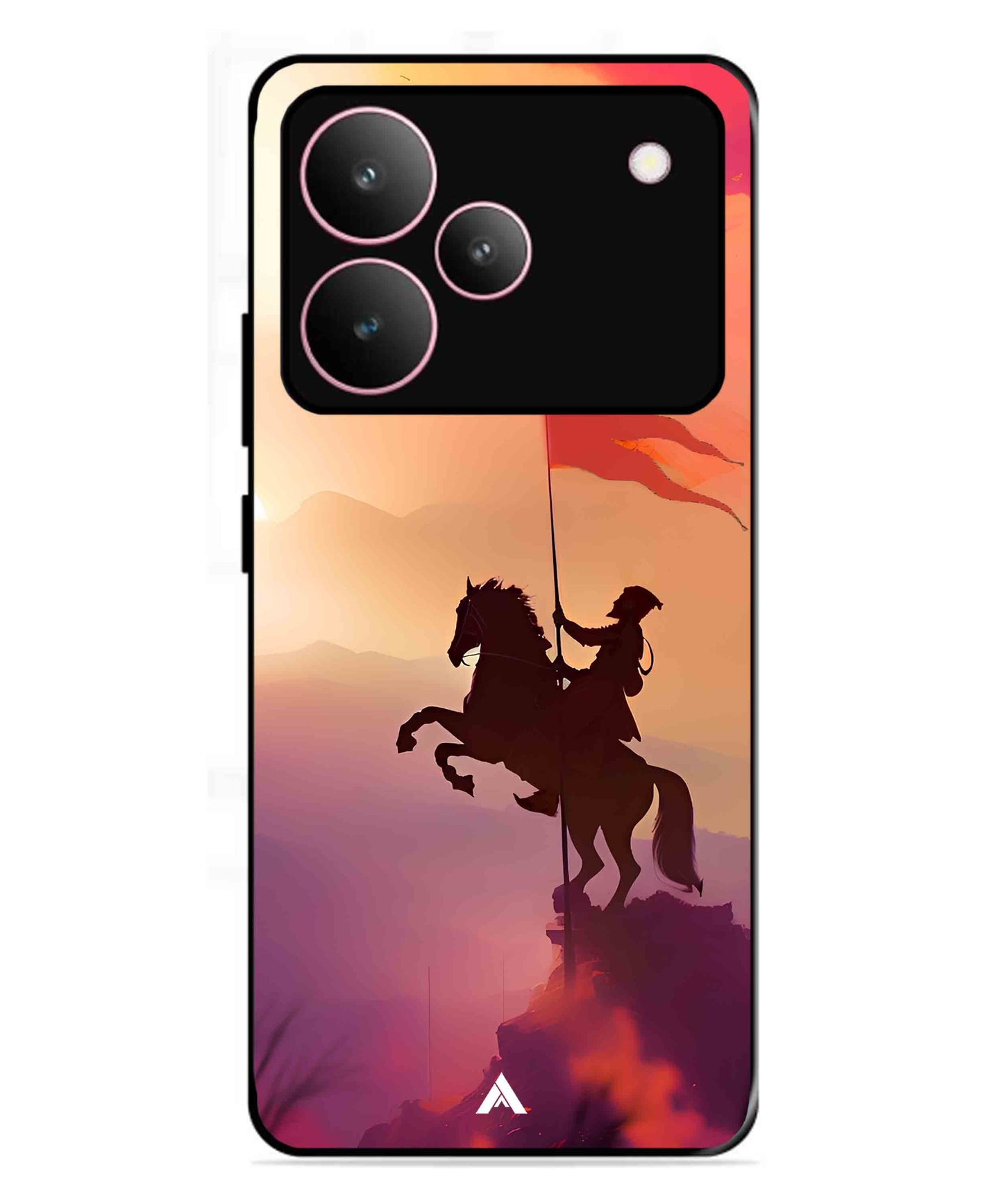 Shivaji Maharaj Metal Back Cover Phone Case for Realme P4