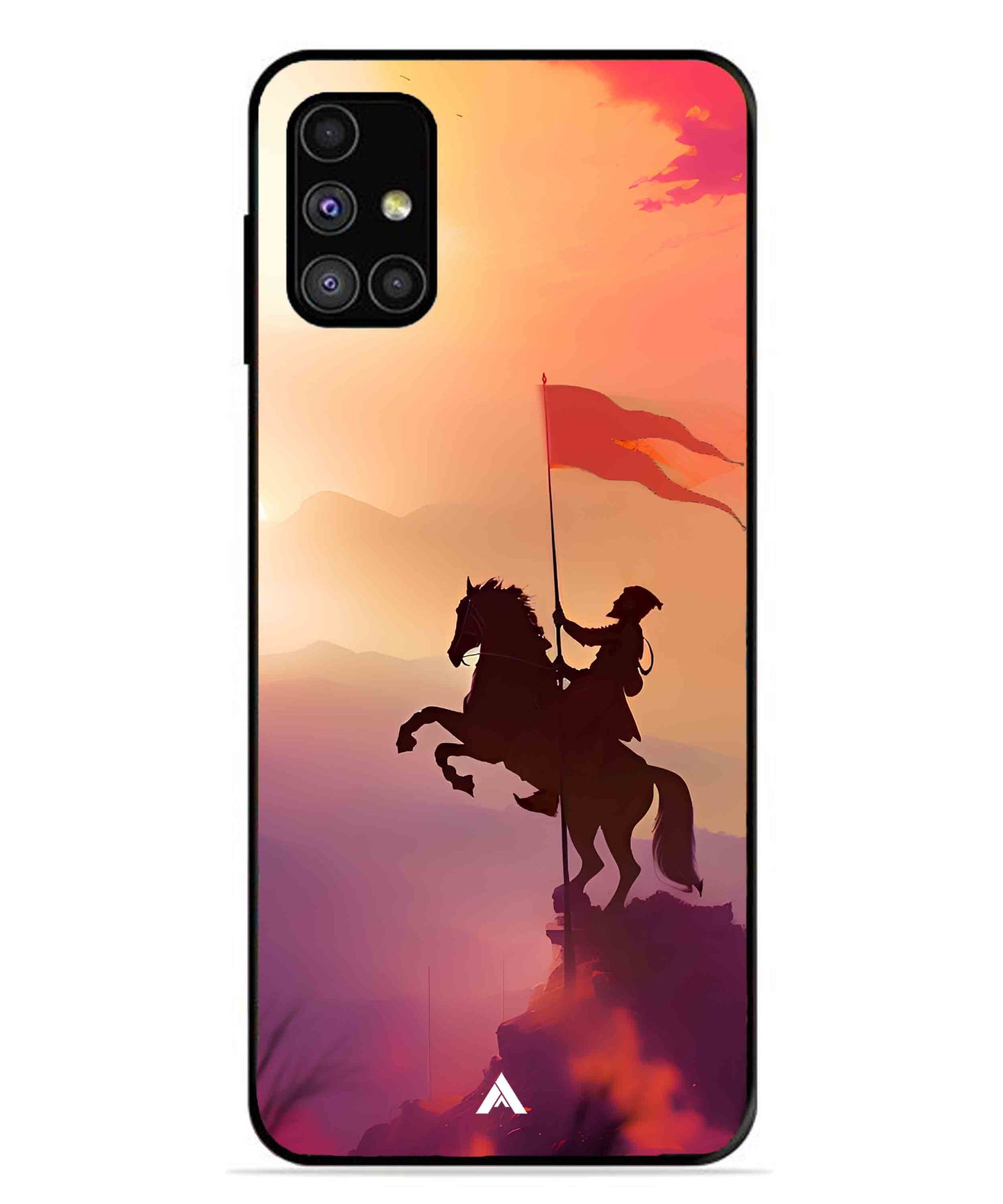 Shivaji Maharaj Metal Back Cover Phone Case for Samsung Galaxy M31s