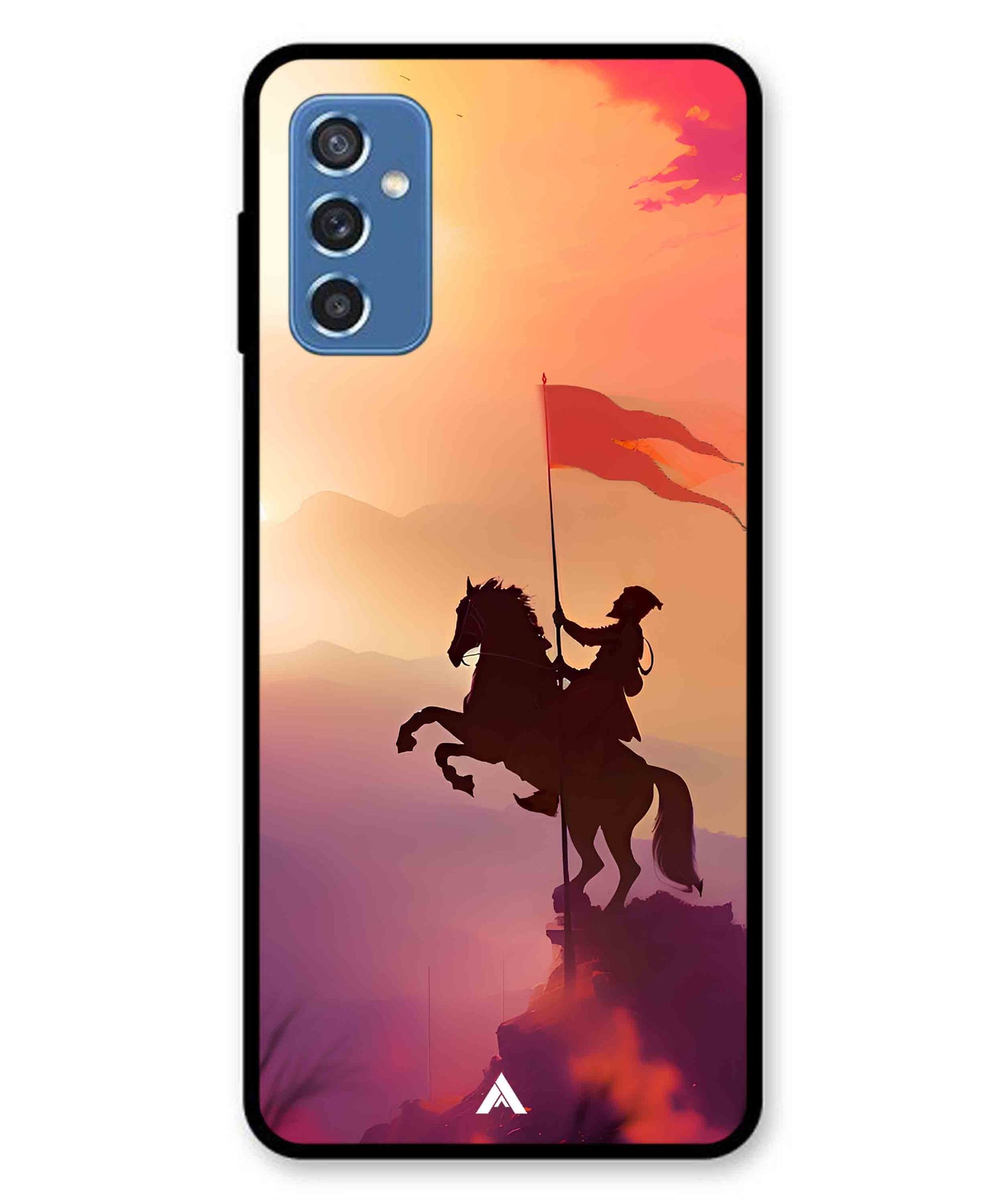 Shivaji Maharaj Metal Back Cover Phone Case for Samsung Galaxy M52