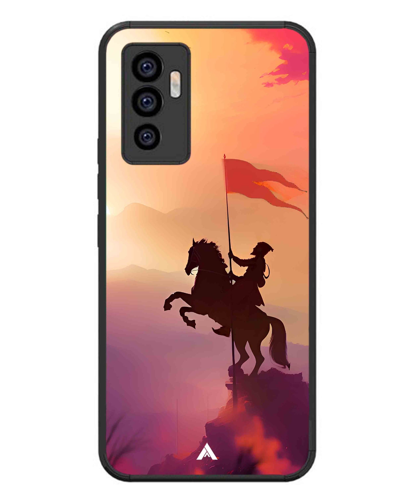 Shivaji Maharaj Metal Back Cover Phone Case for Vivo T1