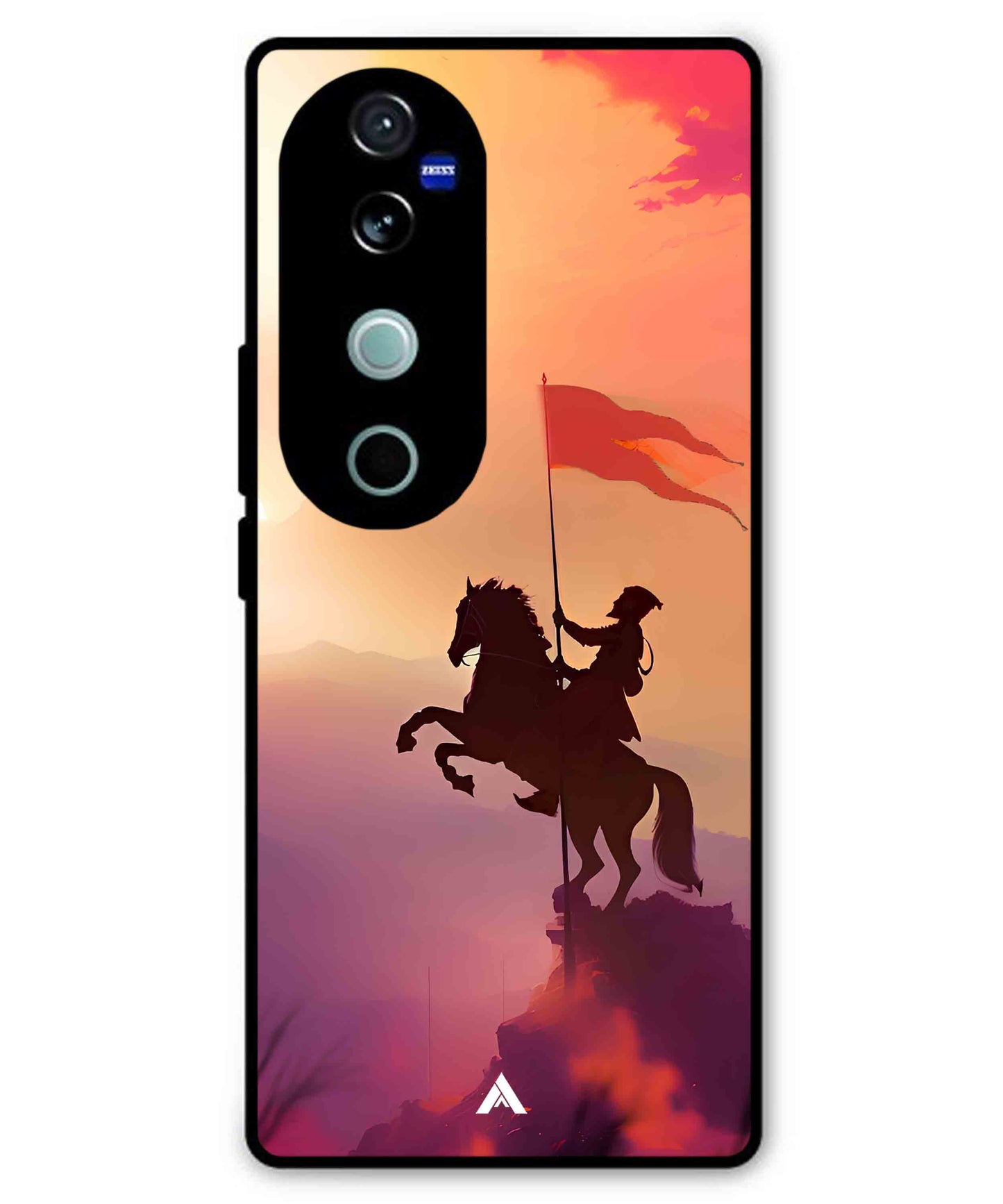 Shivaji Maharaj Metal Back Cover Phone Case for Vivo T3 Ultra