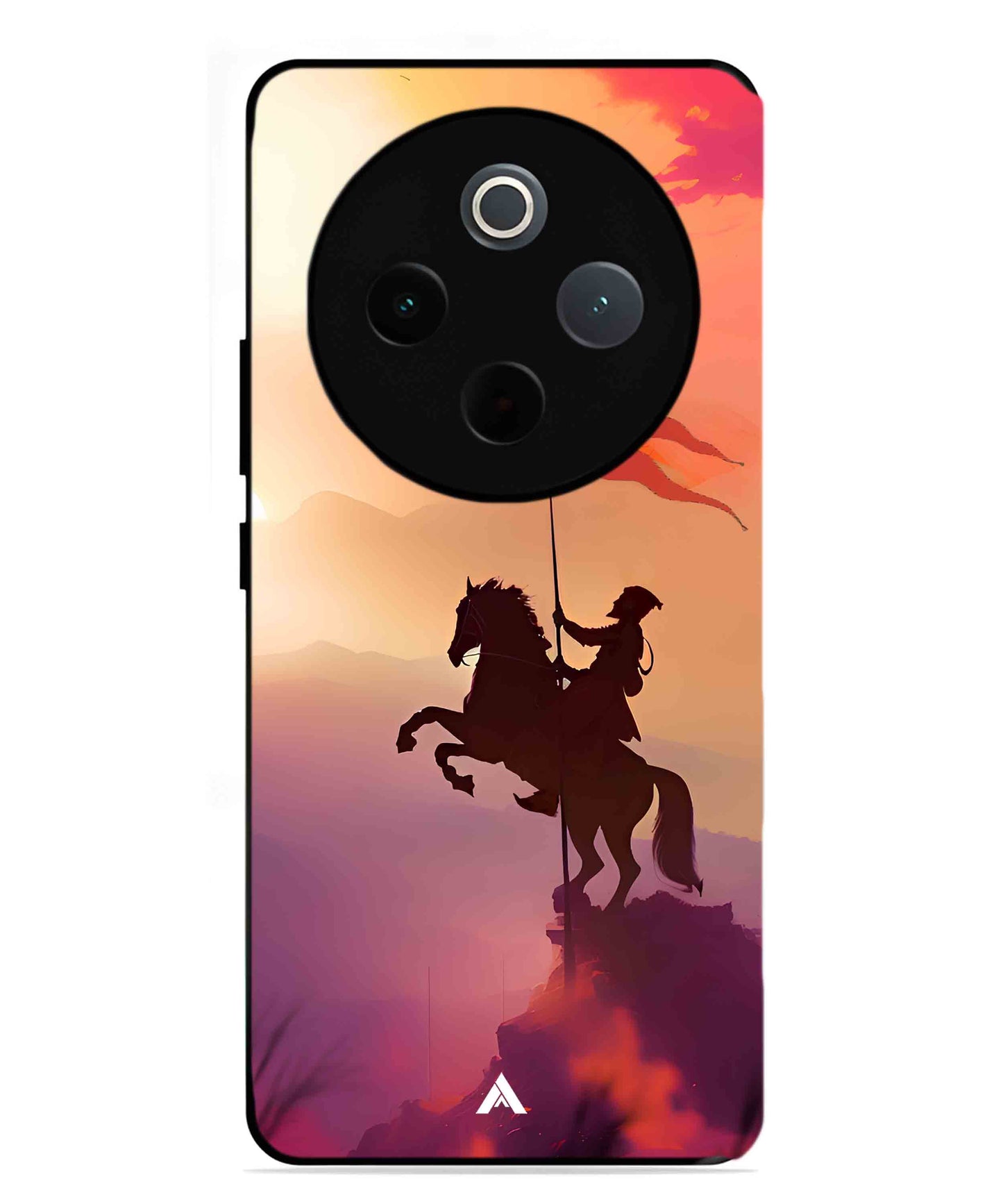 Shivaji Maharaj Metal Back Cover Phone Case for Vivo T4