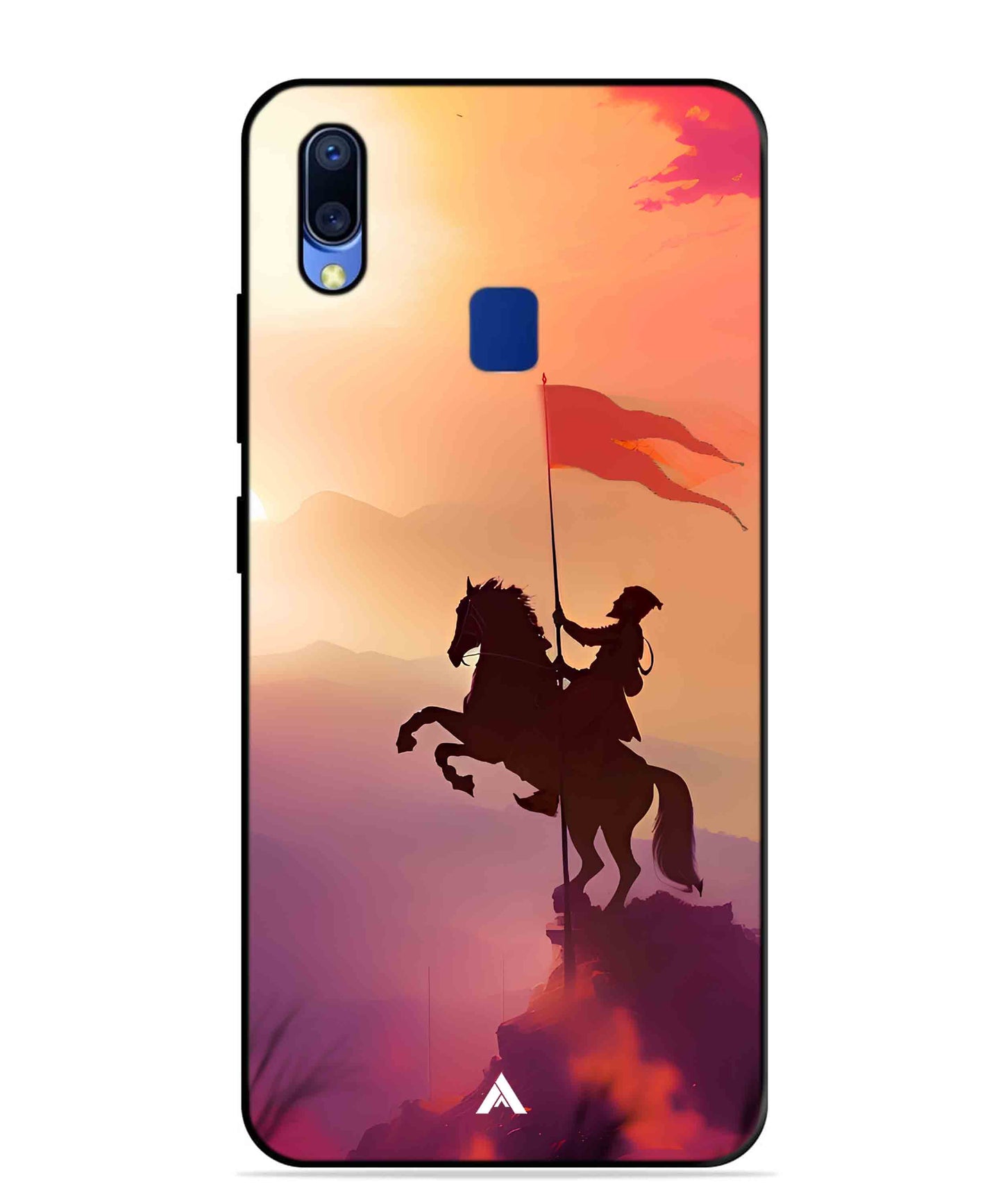 Shivaji Maharaj Metal Back Cover Phone Case for Vivo Y95