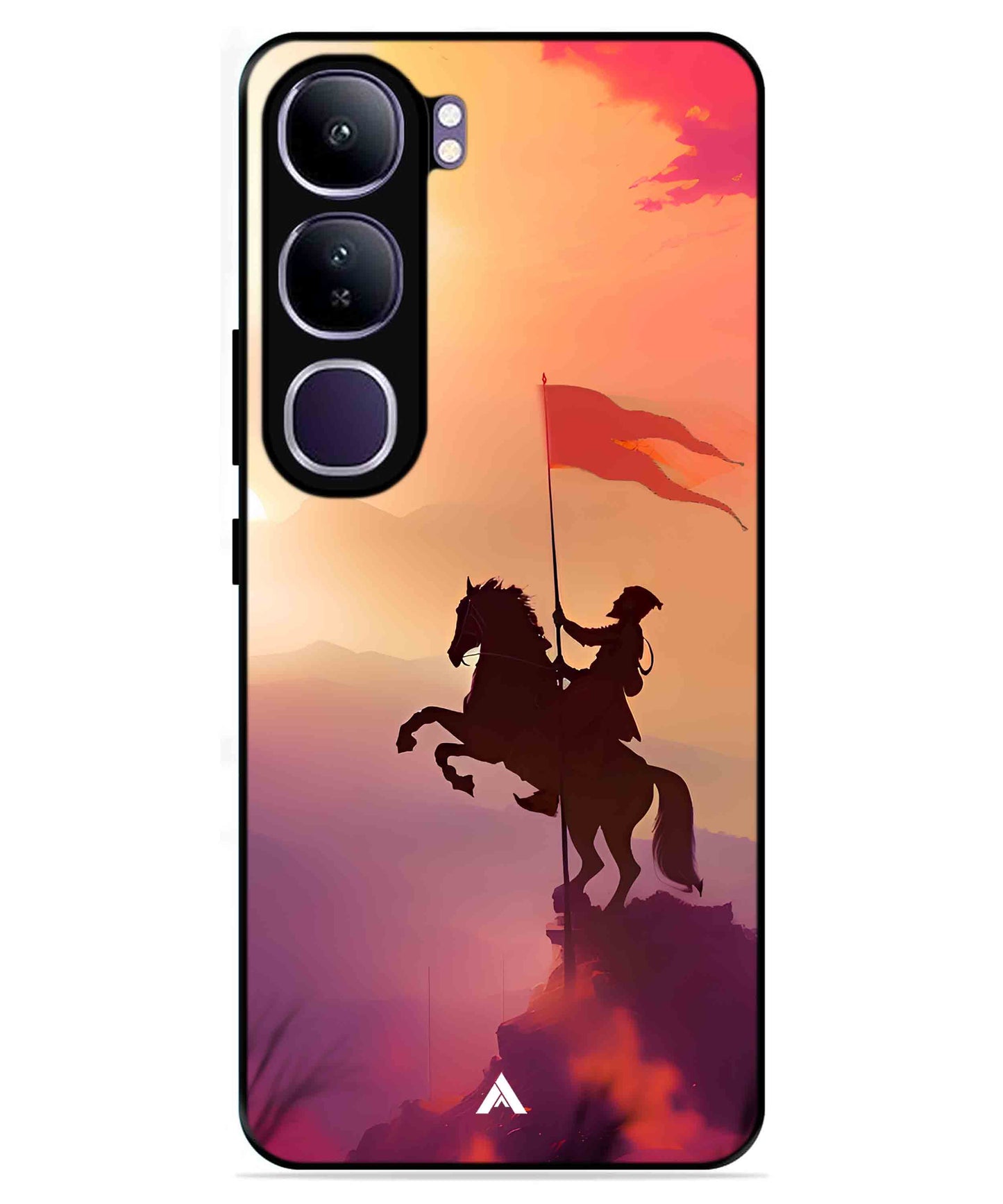 Shivaji Maharaj Metal Back Cover Phone Case for Vivo v40 Lite