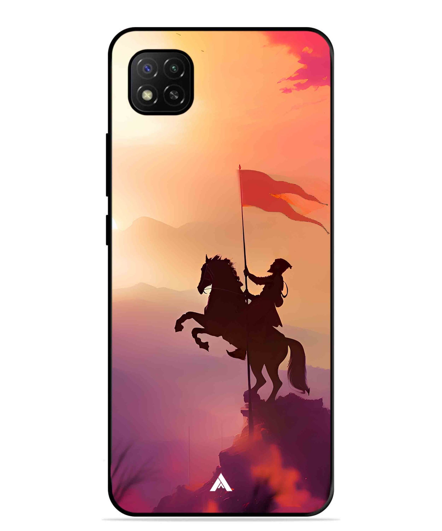 Shivaji Maharaj Metal Back Cover Phone Case for Xiaomi Redmi 9
