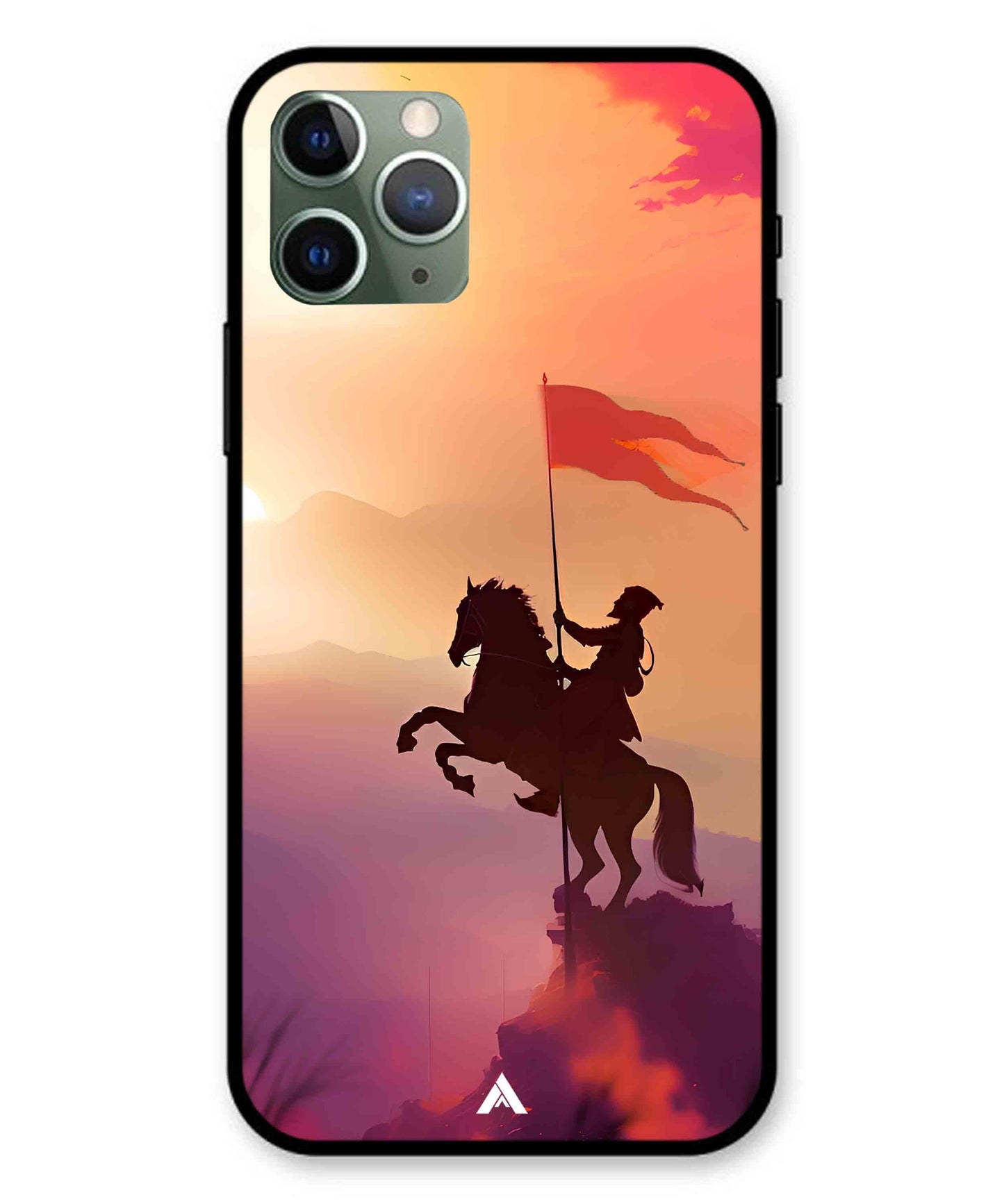 Shivaji Maharaj Metal Back Cover Phone Case for iPhone 11 Pro