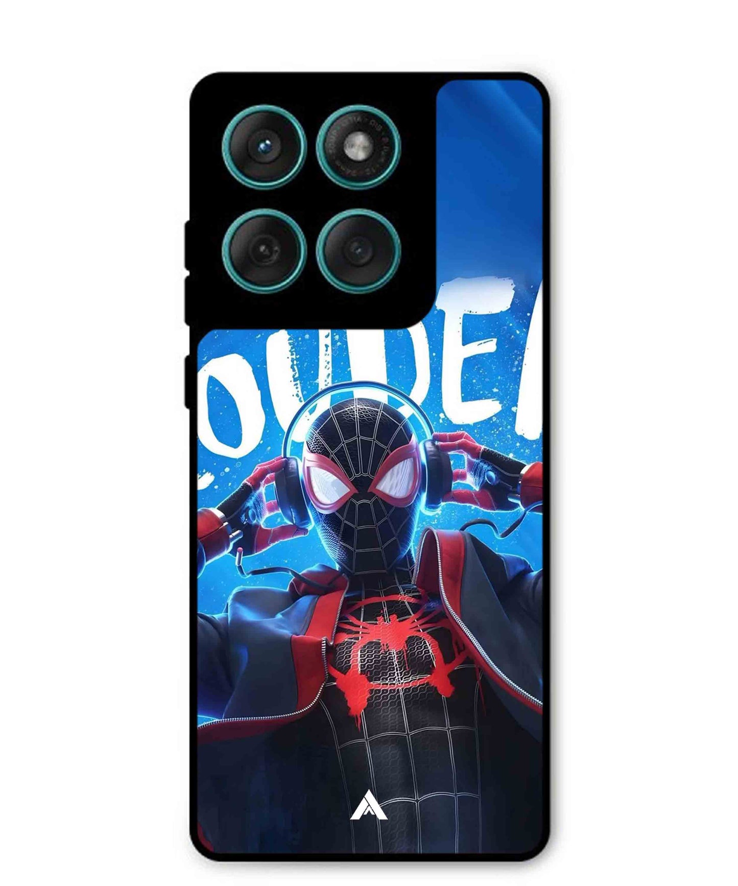 Spider-Verse Metal Back Cover Phone Case for Moto Edge 60 Fusion