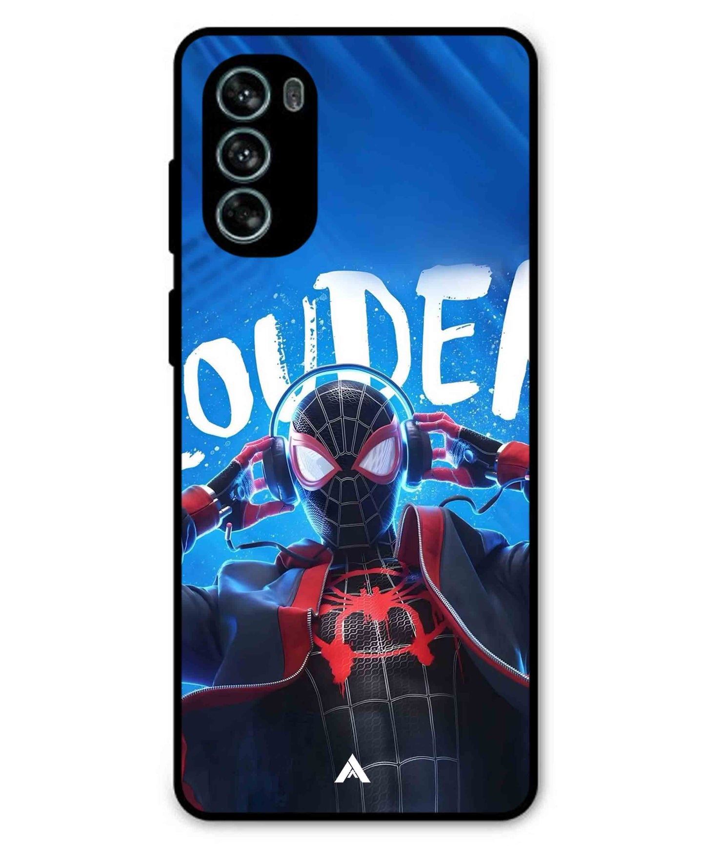 Spider-Verse Metal Back Cover Phone Case for Moto G62