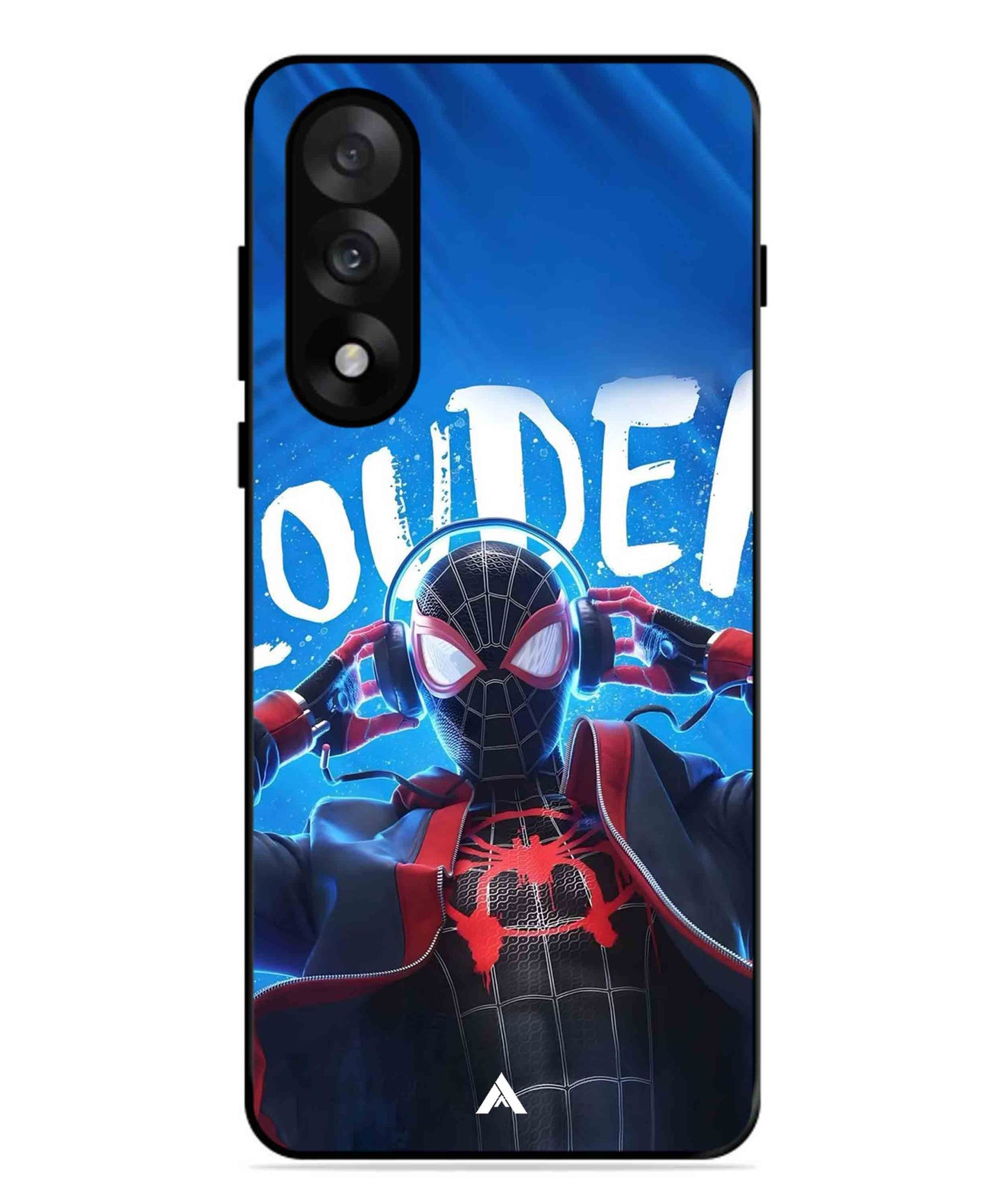 Spider-Verse Metal Back Cover Phone Case for Oneplus Nord 5