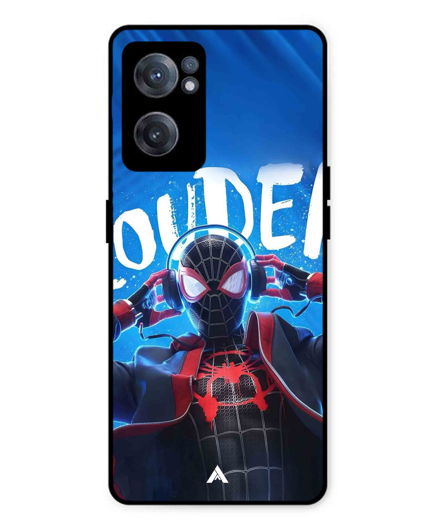 Spider-Verse Metal Back Cover Phone Case for Oneplus Nord CE 2