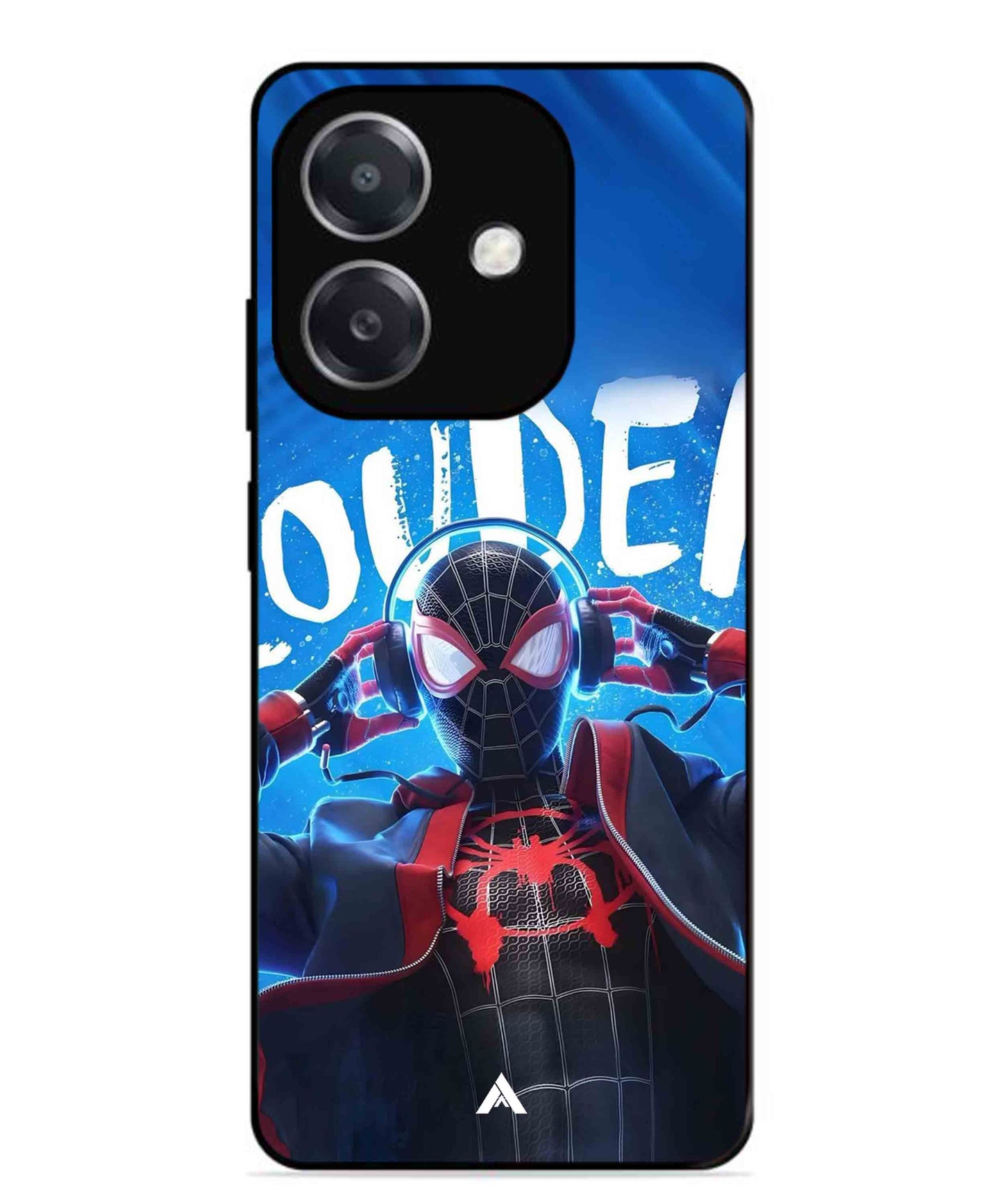 Spider-Verse Metal Back Cover Phone Case for Oppo A3